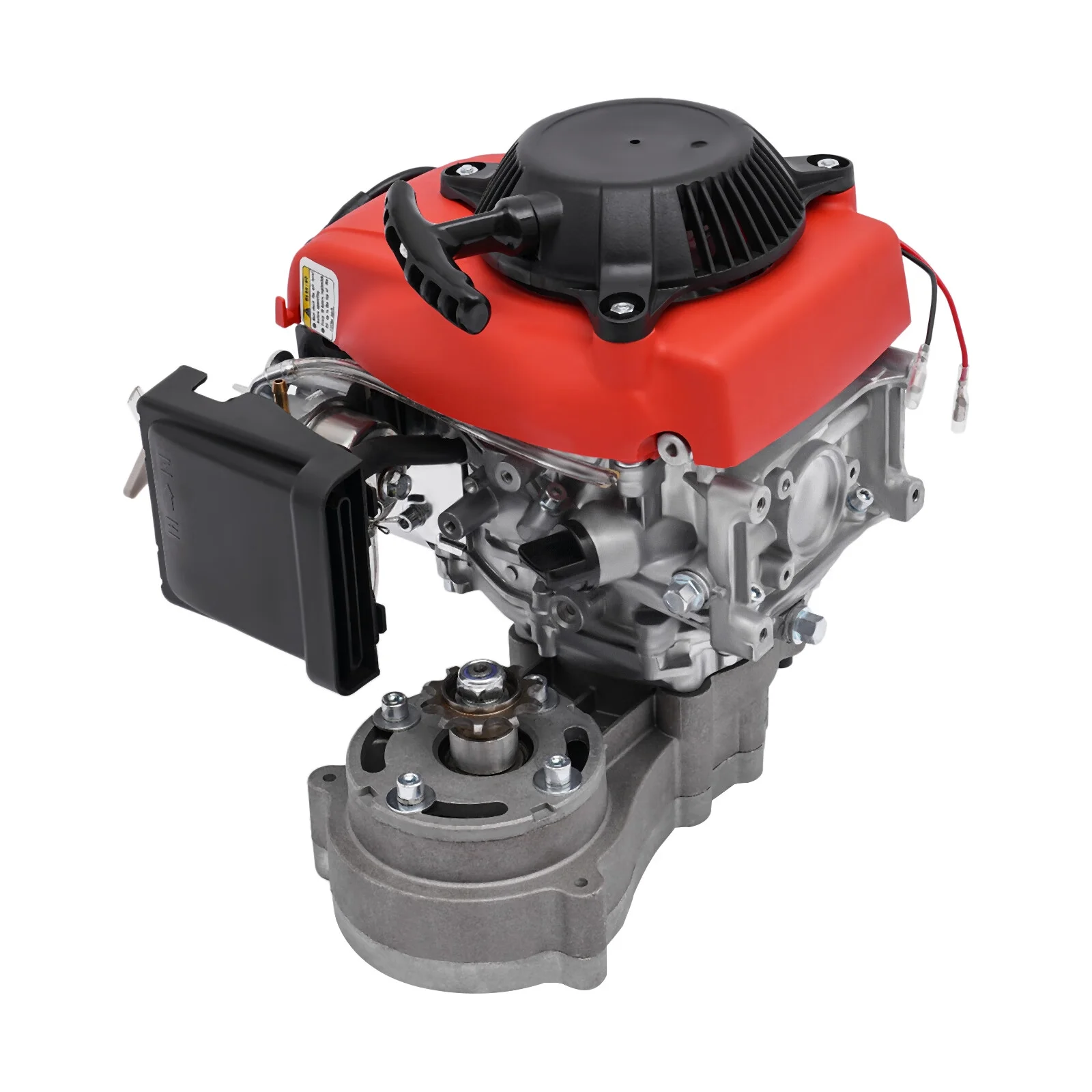 Anqidi Full Set 4-Stroke 53CC Bicycle Engine Kit Gas Motorized Bike Electric Bicycle Engine Motor Complete Kit Gasoline Powered Engine TCI Ignition 1.5KW 6800Rpm - MadeInUSA