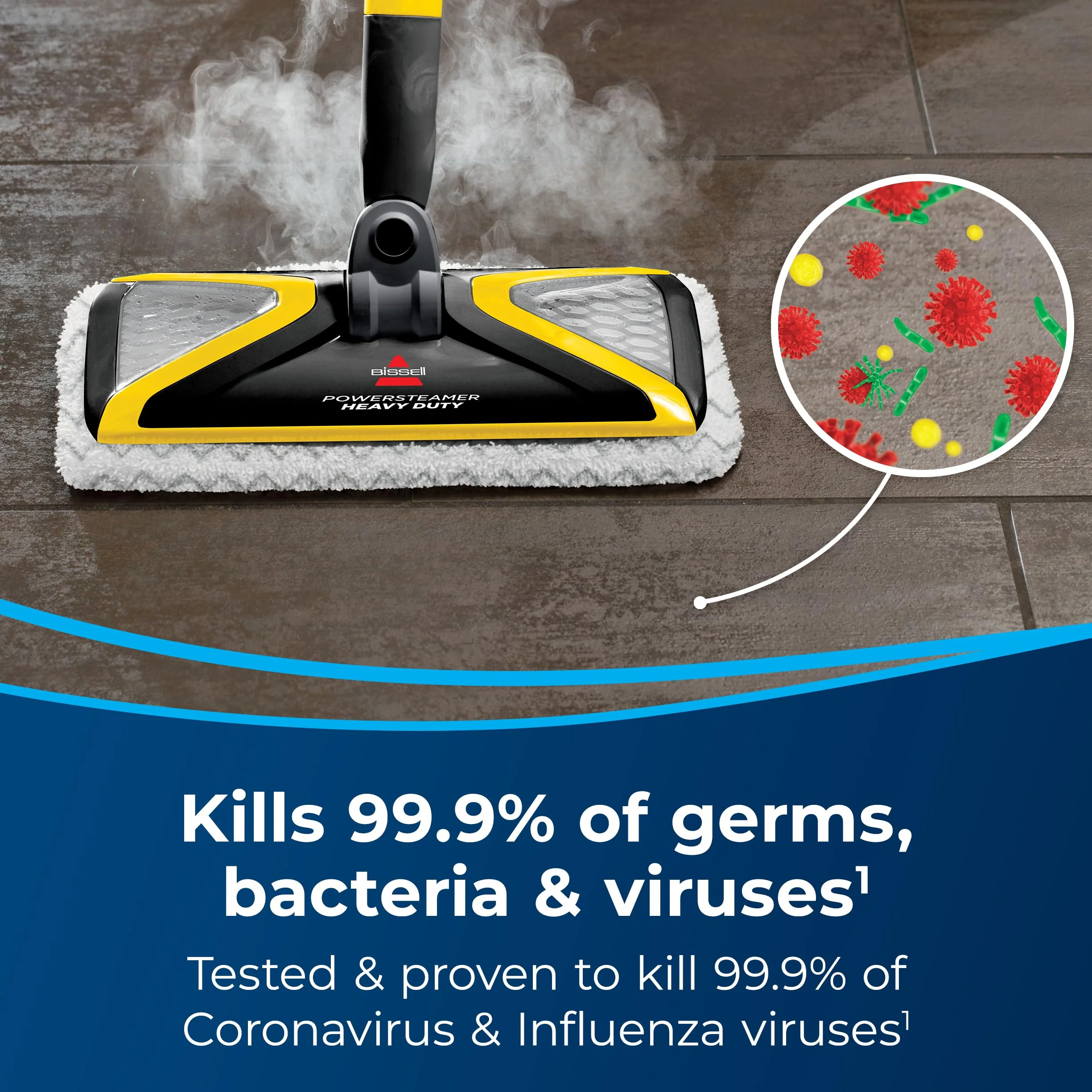 BISSELL Power Steamer Heavy Duty 3-in-1 Steam Mop