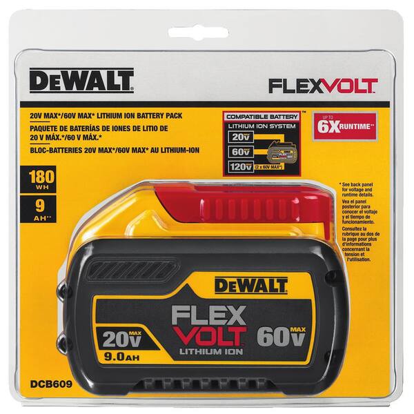 FLEXVOLT 60V MAX Cordless Brushless Reciprocating Saw with (1) FLEXVOLT 9.0Ah Battery