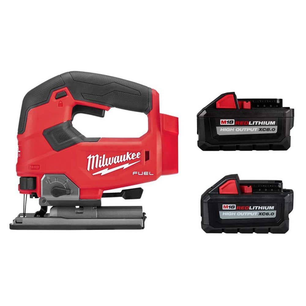 M18 Fuel 18V Lithium-Ion Brushless Cordless Jig Saw w/ (2) Batteries