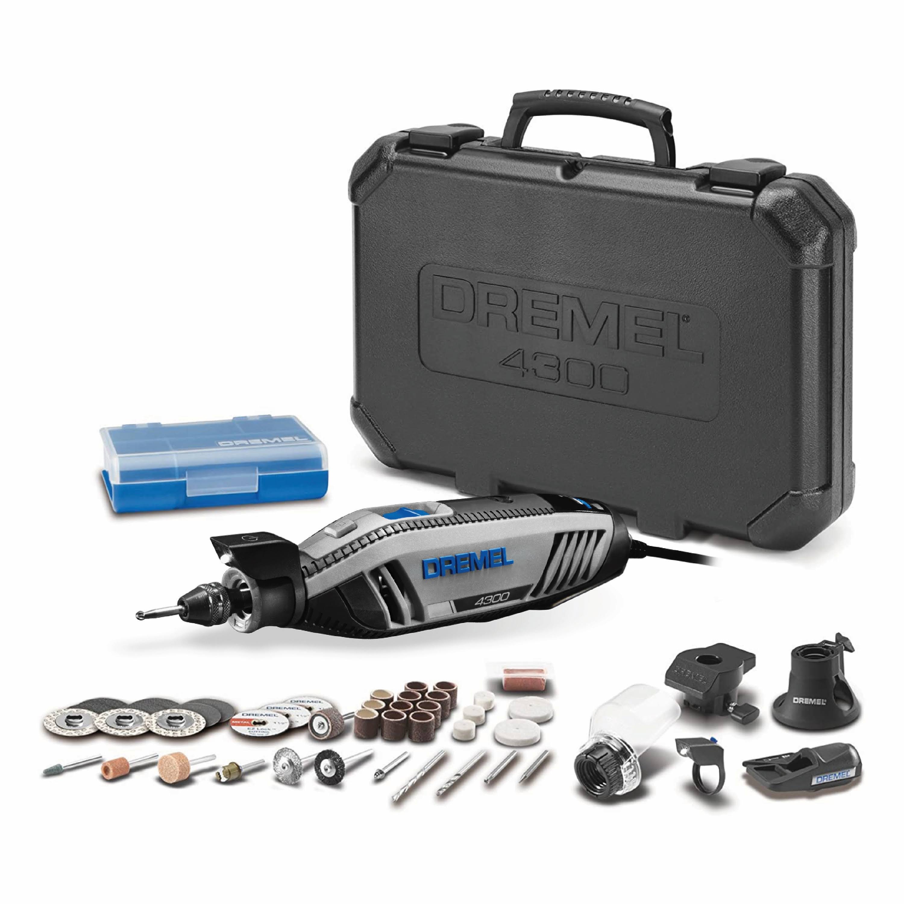 Dremel 4300 47-Piece Variable Speed Multipurpose Rotary Tool Kit 4300-5/40