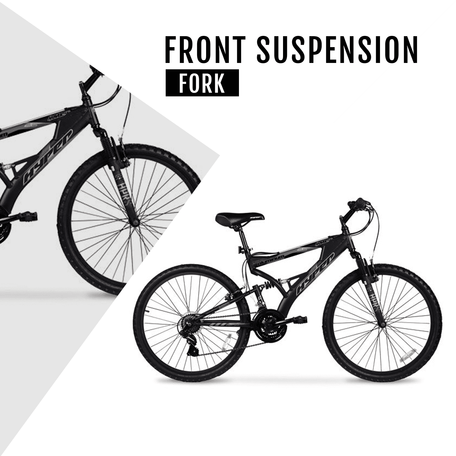 Bicycle 26 Men's Havoc Mountain Bike. Black