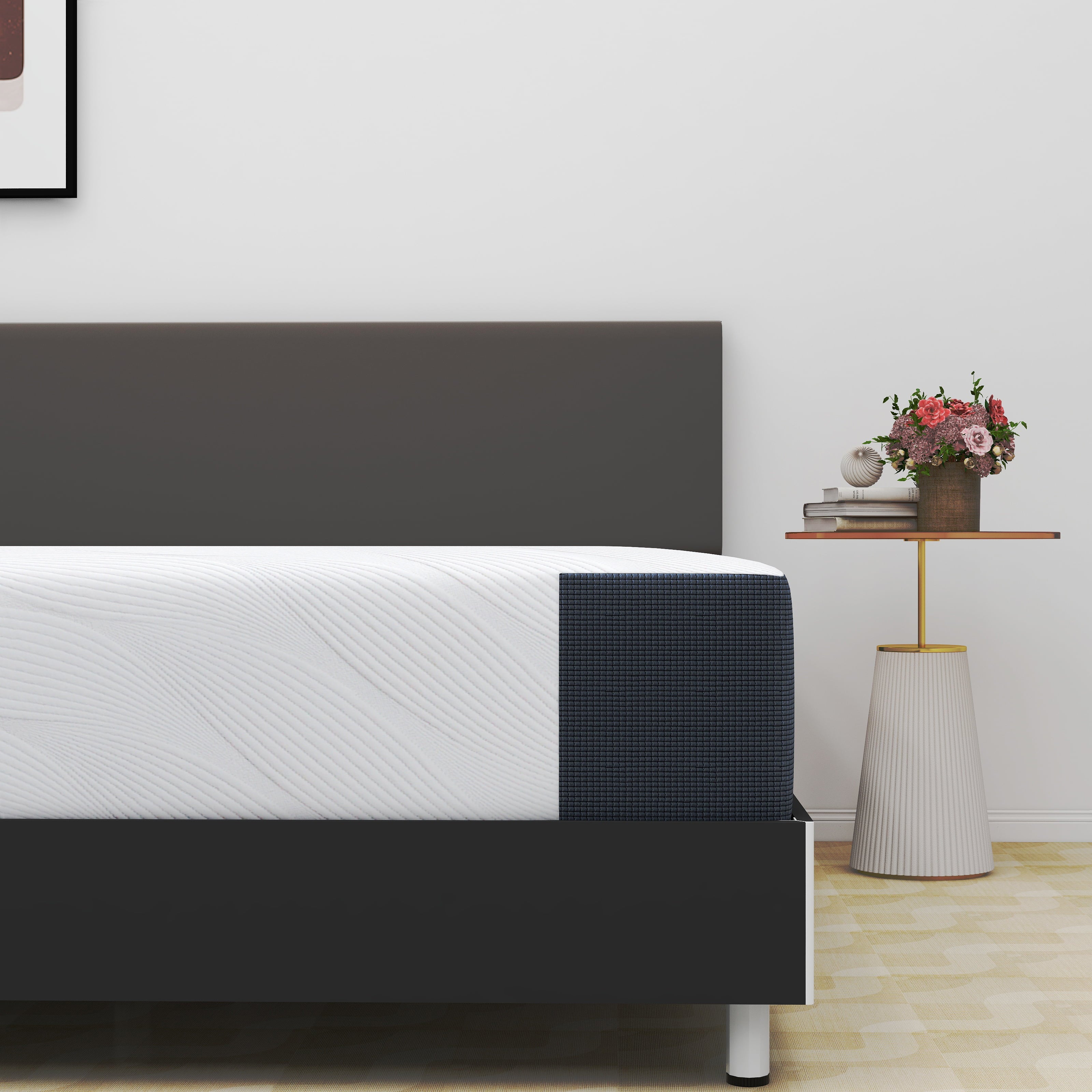 Inch Hybrid Mattress.Queen Size Mattress with Gel Memory Foam Sleep Mattresses. Individual Pocket Springs with Comfy Foam for Back Pain Relief & Cool Sleep.Mattress In A Box
