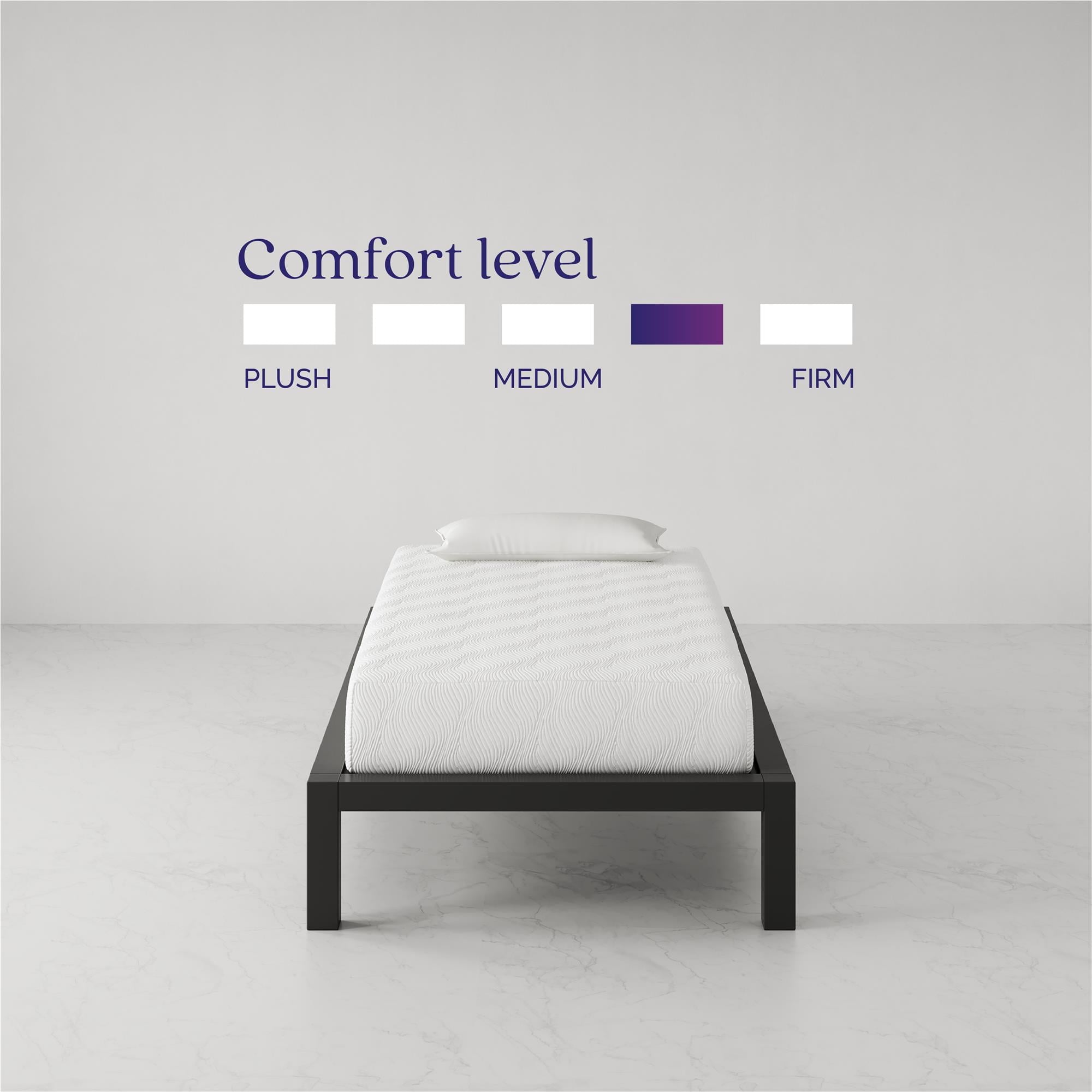Sleep Elite 10 Charcoal Memory Foam Mattress - Twin