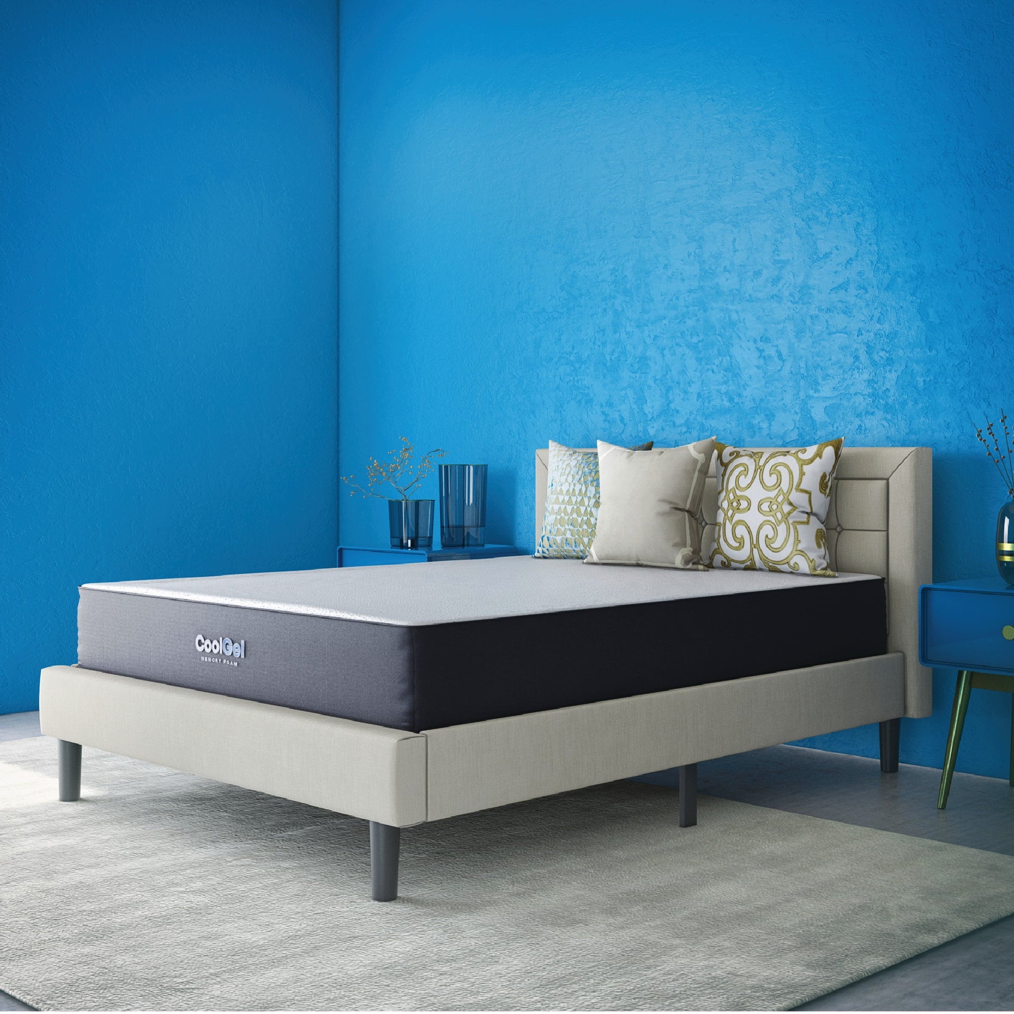 Gel 10 Gel Memory Foam Mattress. Queen