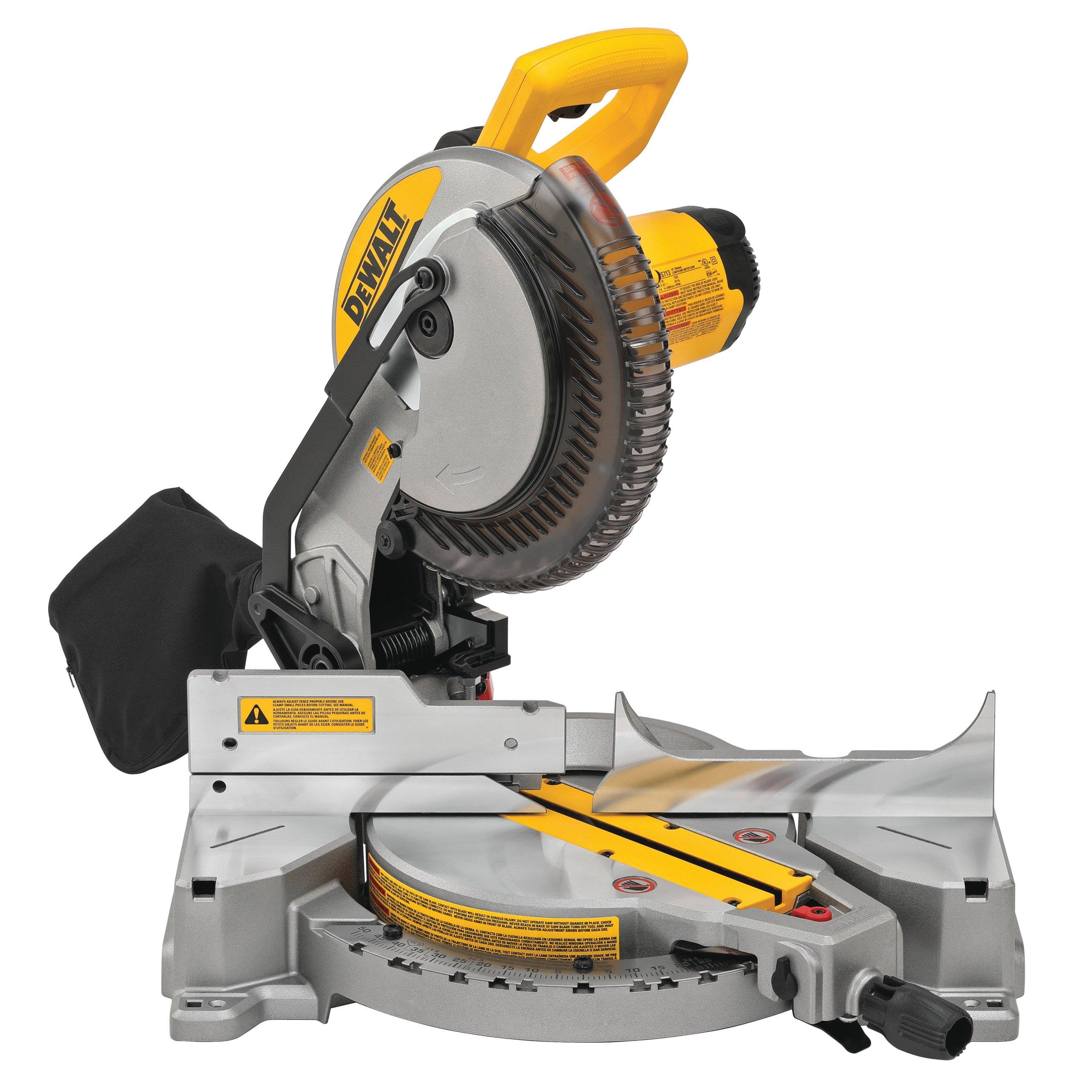 DeWalt DWS713 15 Amp 10 in. Single Bevel Compound Miter Saw
