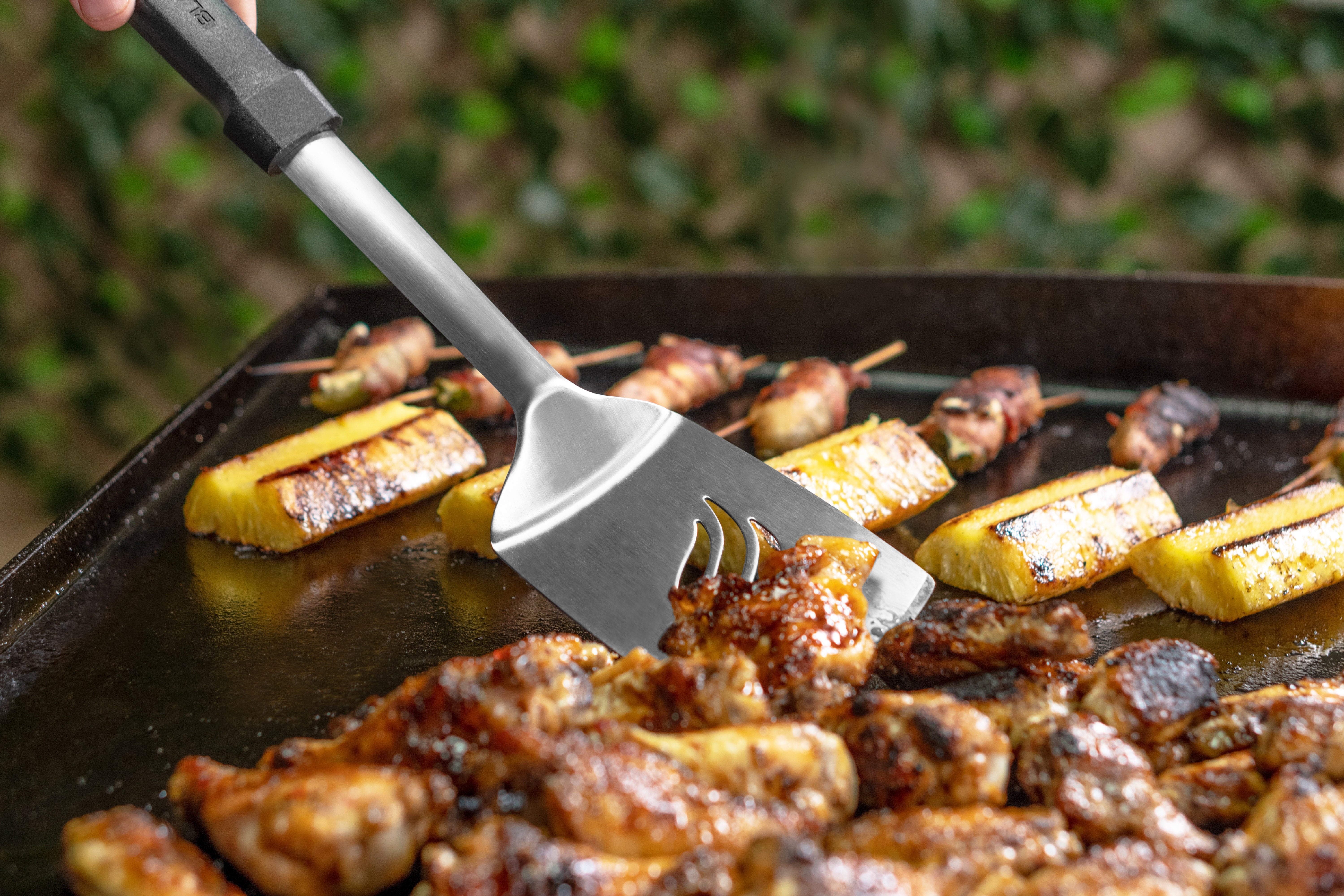 6-Piece Stainless Steel Outdoor Griddle Cooking Set