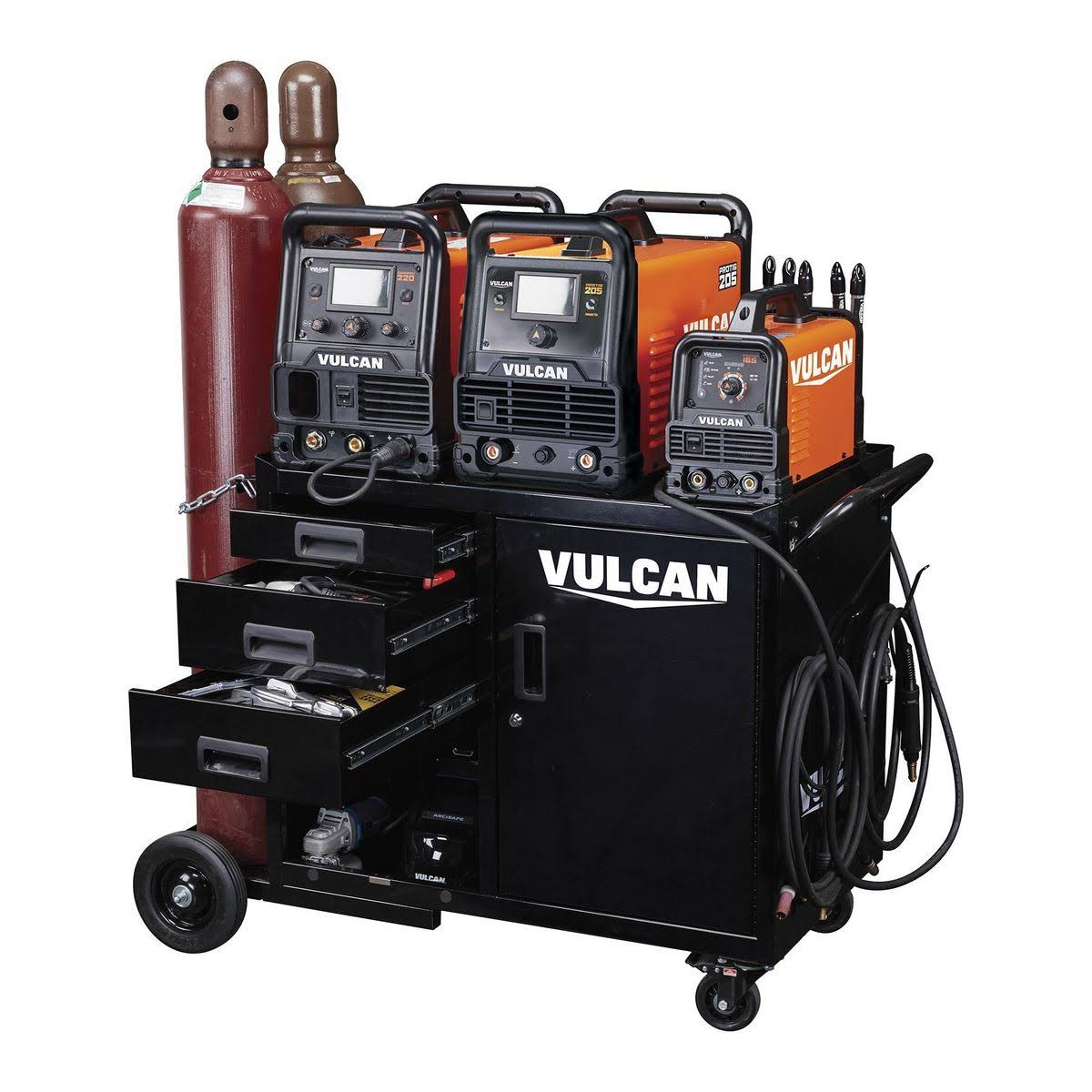 Vulcan 500 lb. Capacity Heavy Duty Large Welding Cabinet 63179