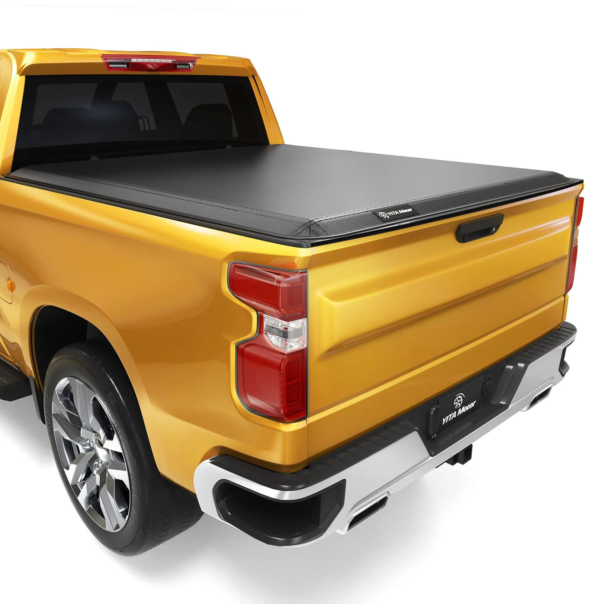 YITAMOTOR Soft Tri-fold Truck Bed Tonneau Cover