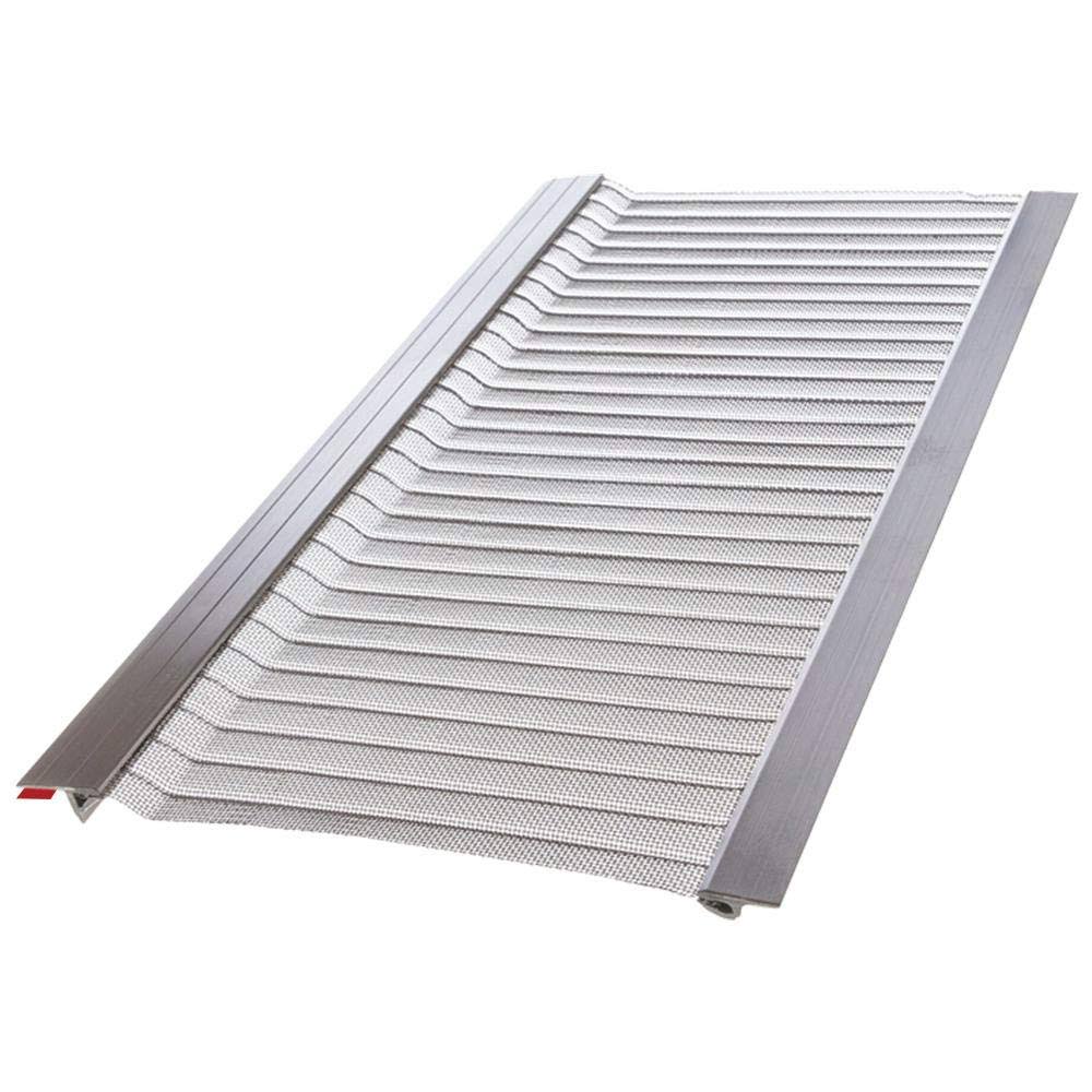 4 ft. L x 5 in. W Stainless Steel Micro-Mesh Gutter Guard (10-Pack)