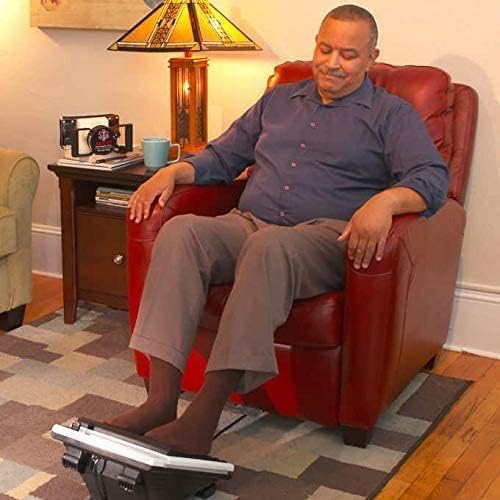 Foot Massager Machine. Therapeutic 11 Speed. Electric Deep Tissue Foot Calf Massager with Comfortable Foot Pad. Ideal for Blood Circulation. Relaxation & Stress Relief MMF06