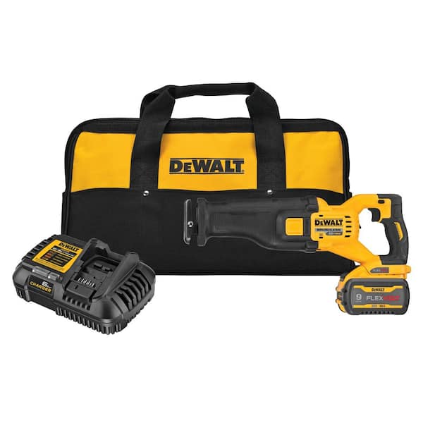 FLEXVOLT 60V MAX Cordless Brushless Reciprocating Saw with (1) FLEXVOLT 9.0Ah Battery