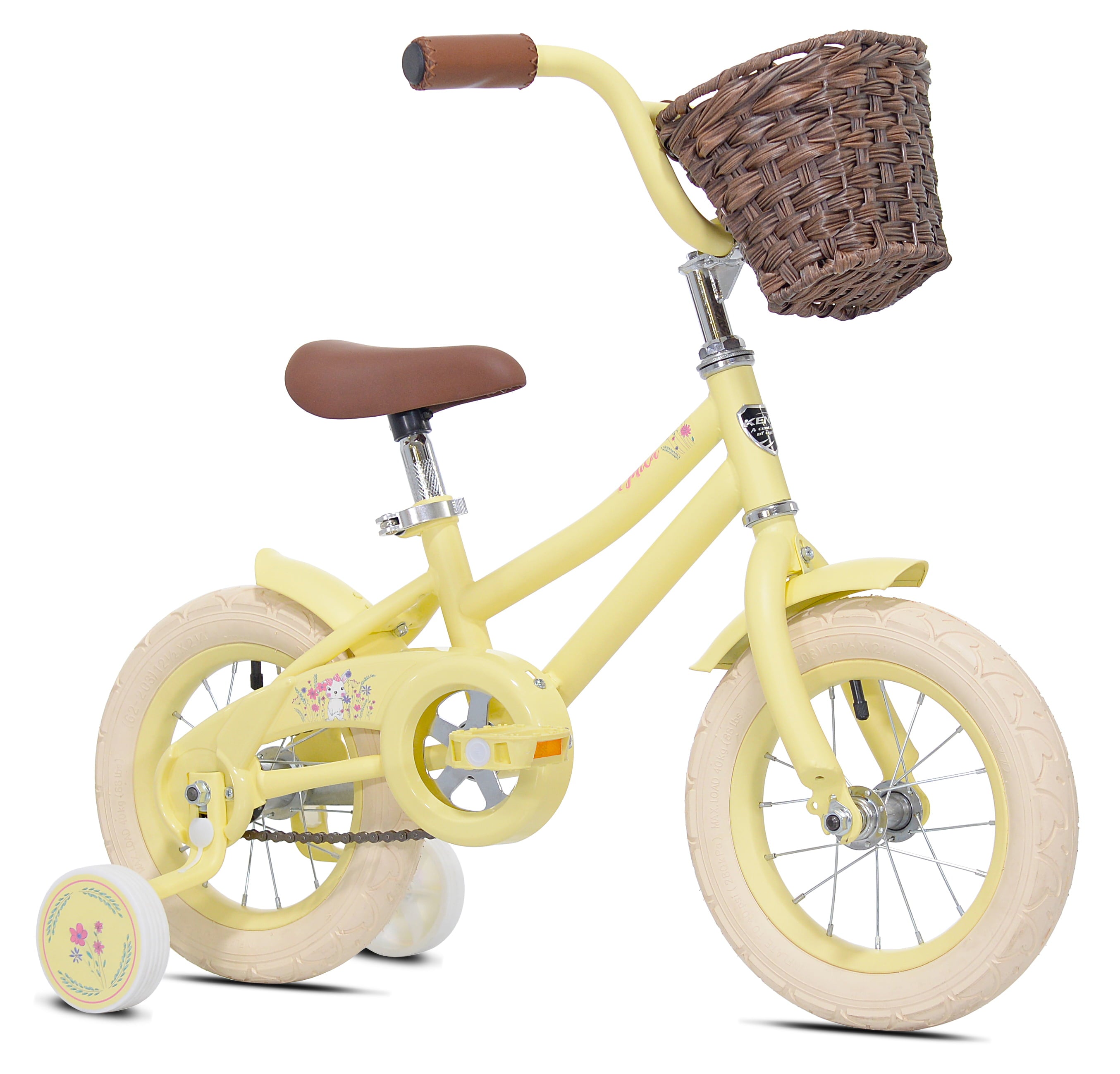 Bicycle 12-inch Girls Mila Child Bicycle. Yellow