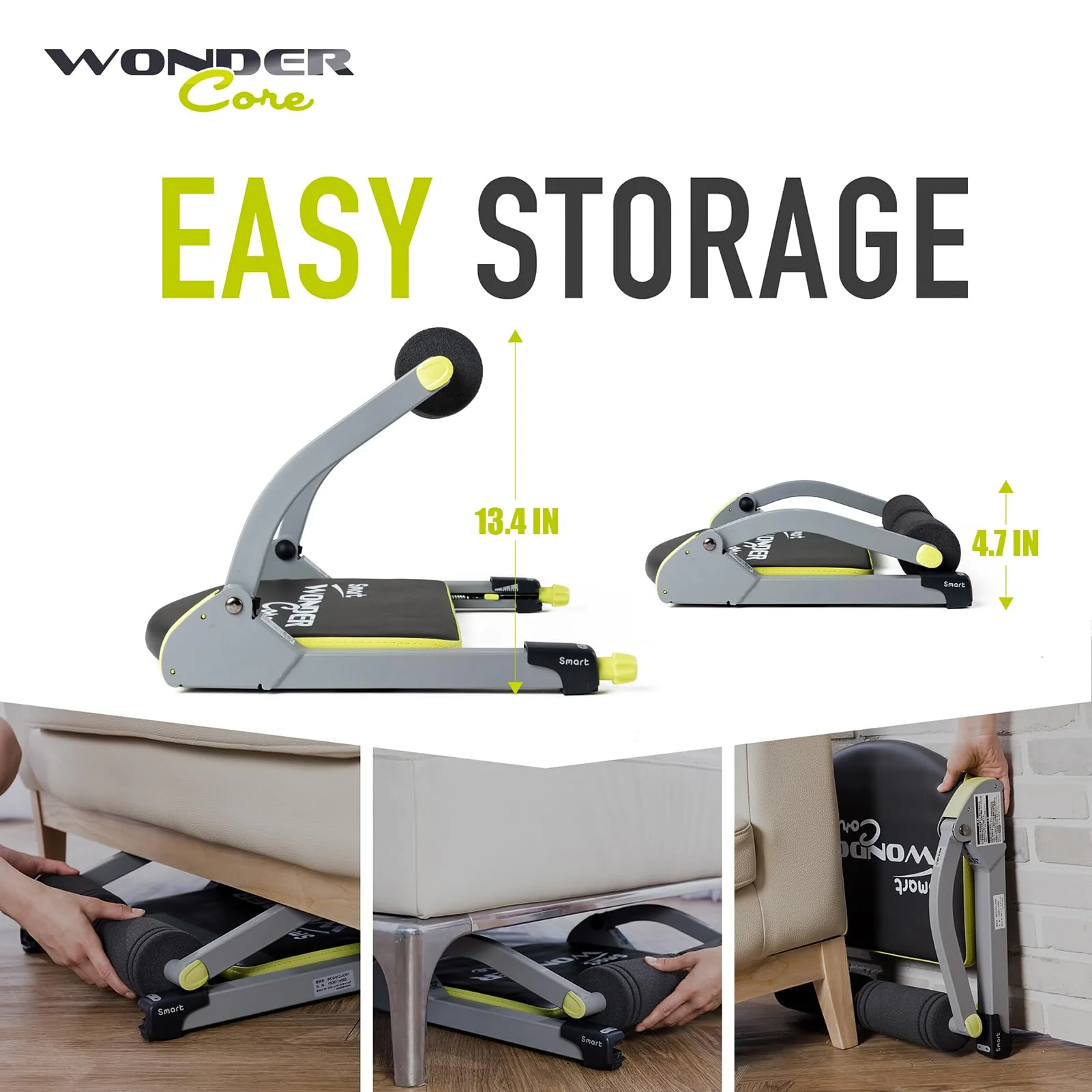 WONDER CORE SMART Sit Up Exercise Equipment for Abs Workout