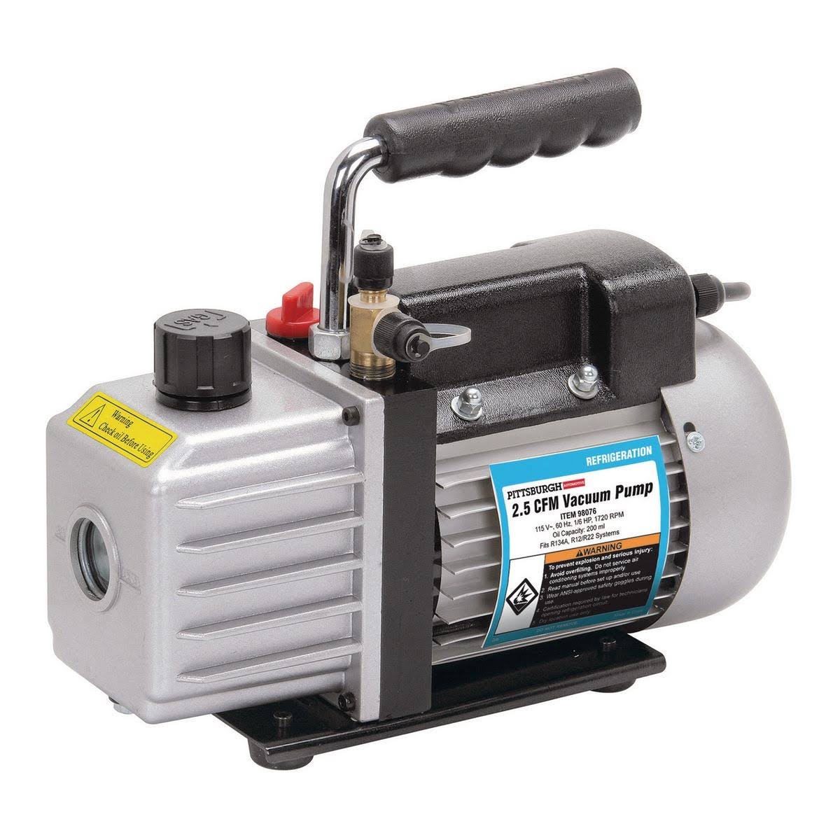 Pittsburgh 61245 2.5 CFM Vacuum Pump
