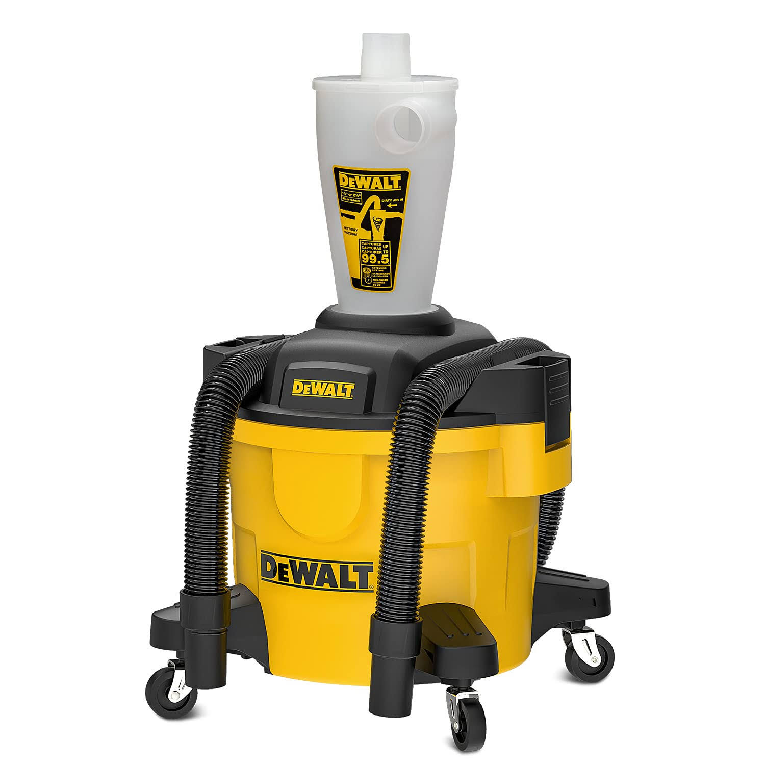 DeWalt Dust Separator with 6 gal. Poly Tank DXVCS002