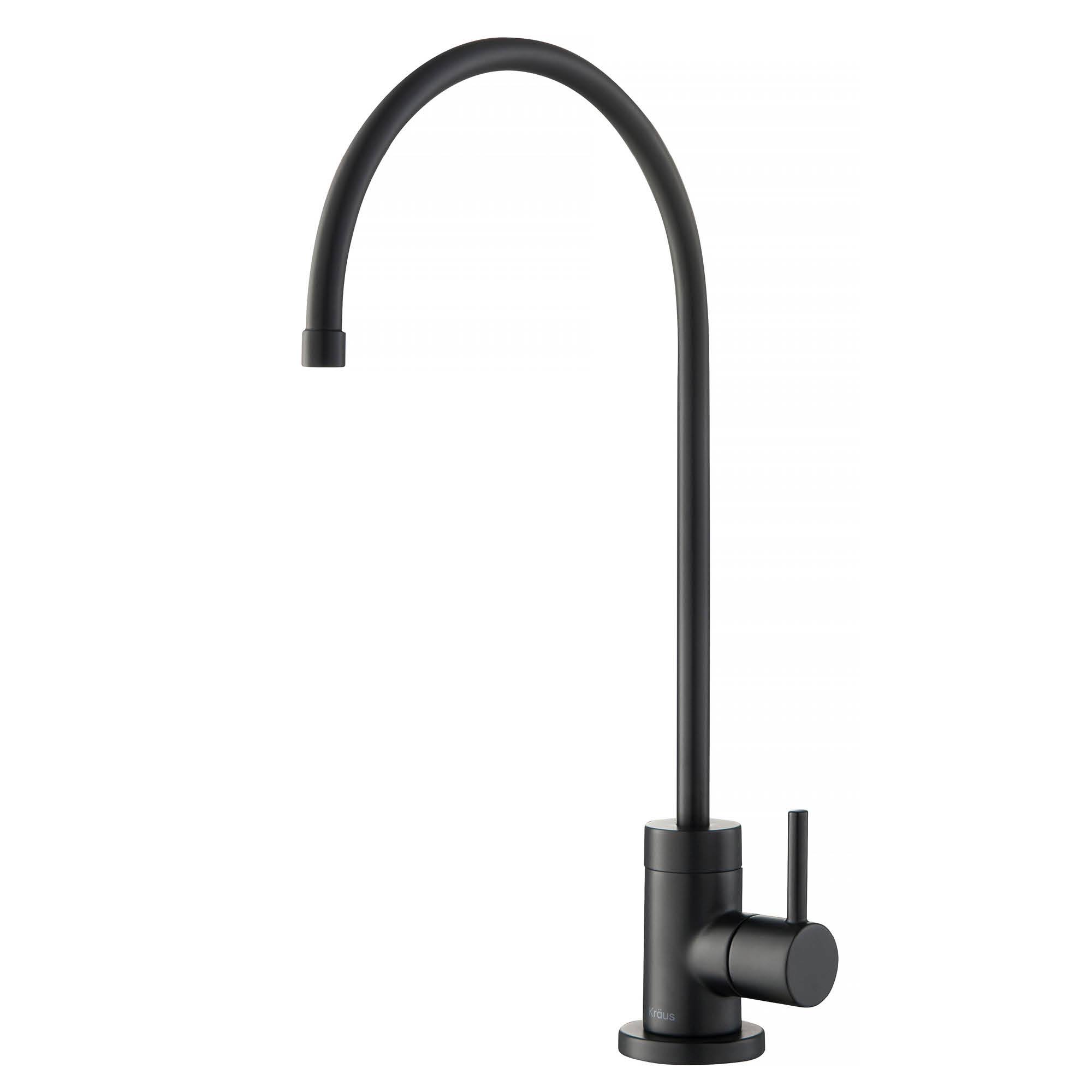 Kraus FF-100MB Purita 100 Percent Kitchen Water Filter Faucet Matte Black