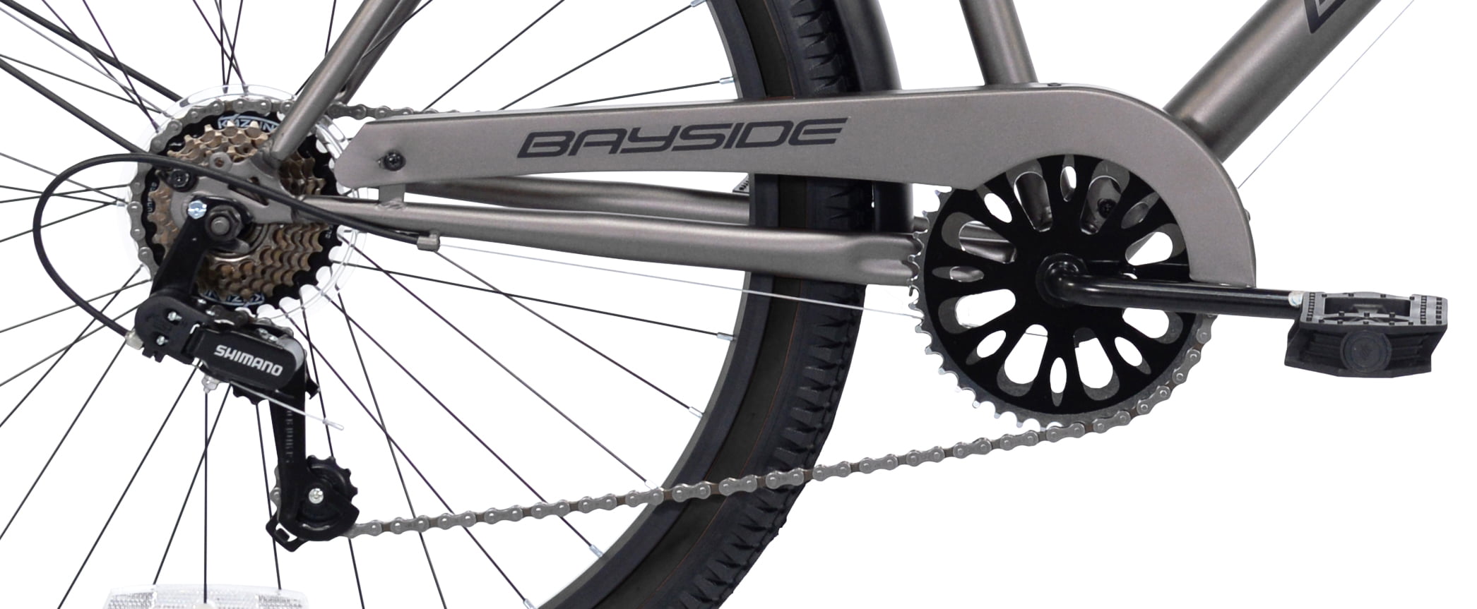 26 In. Bayside Men's Cruiser Bike. Satin Cocoa