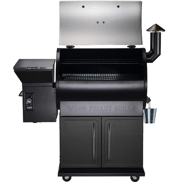 694 sq. in. Pellet Grill and Smoker. Stainless Steel