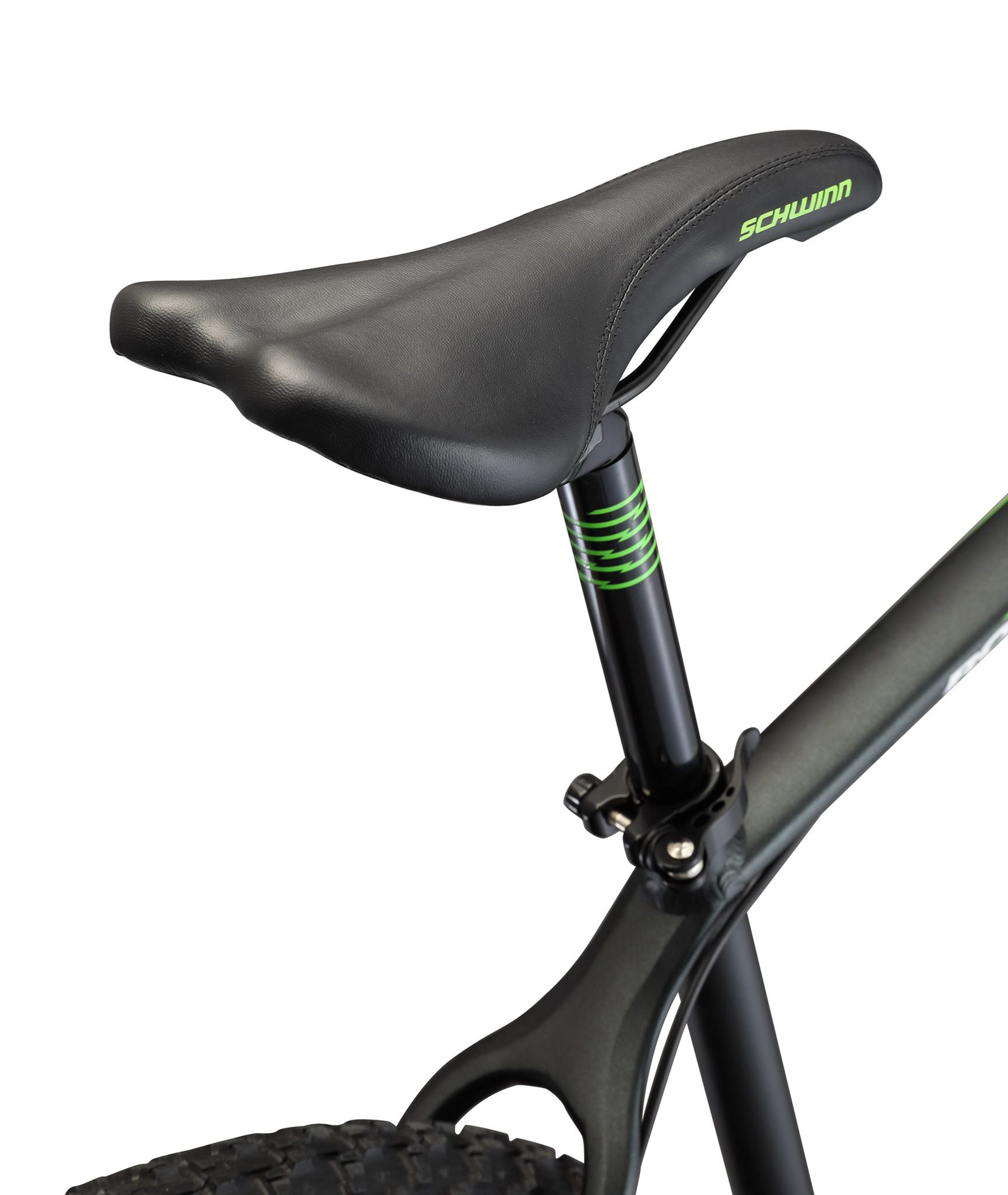 29-in. Boundary Mens Mountain Bike. Black and Green