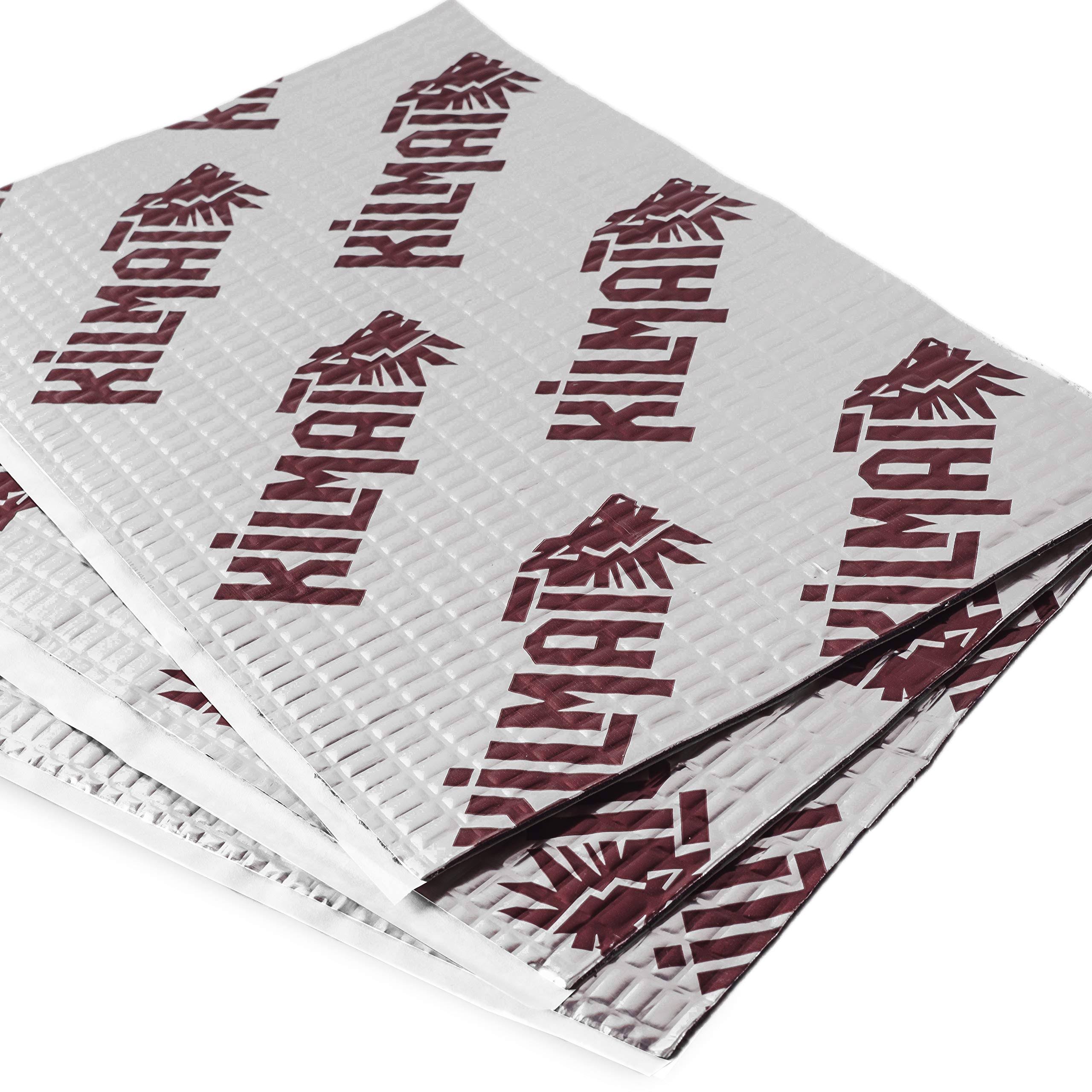 Kilmat 80 Mil 36 Sqft Car Sound Deadening Mat, Butyl Automotive Sound Deadener, Audio Noise Insulation & Dampening
