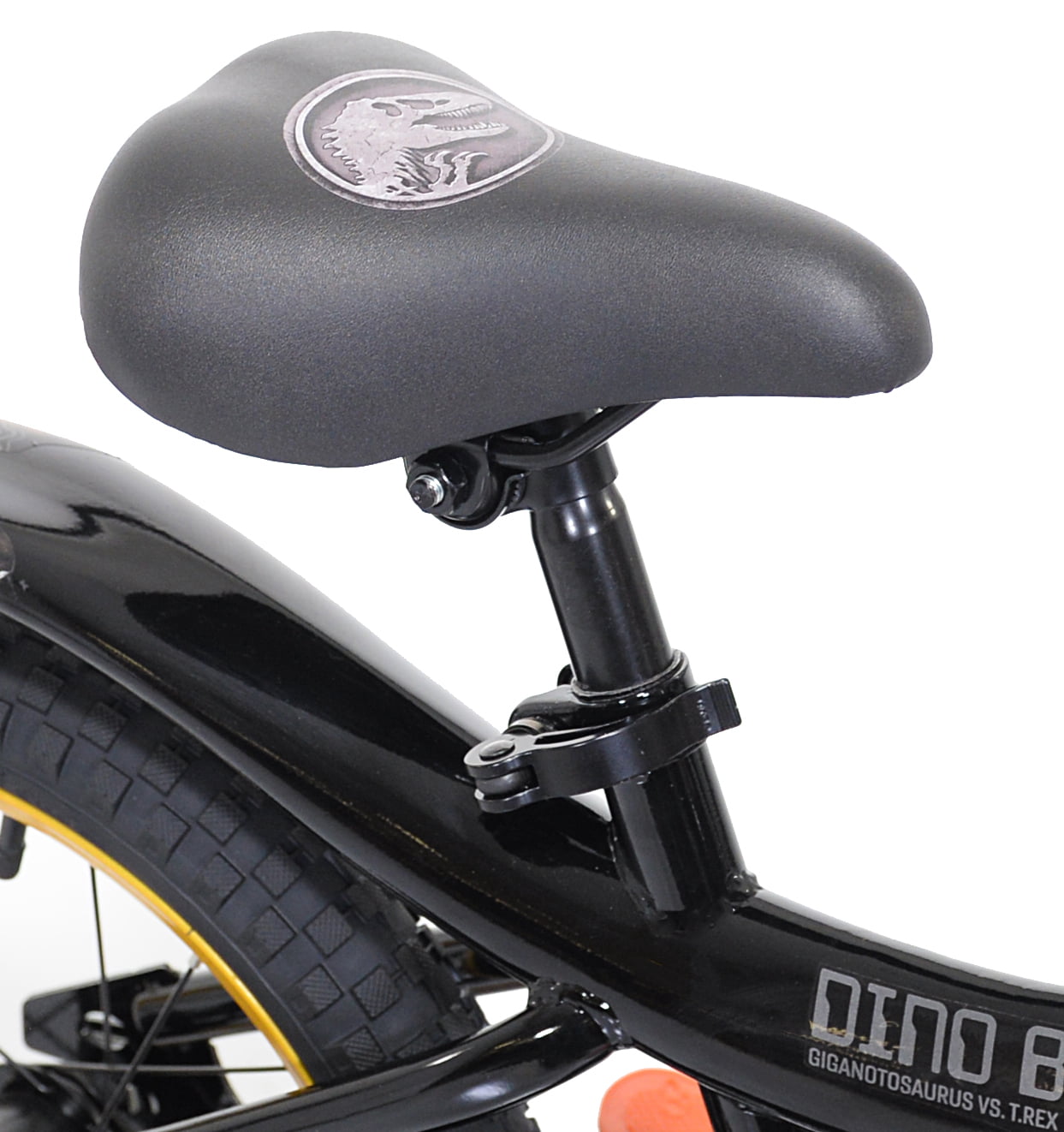 World? 16 Dino Battle Boys Bicycle. Black