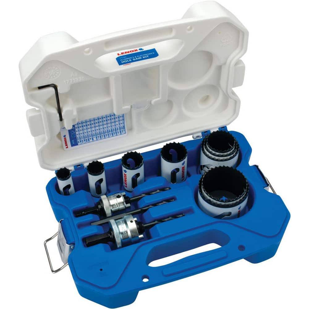 Lenox 13-Piece Bi-Metal Hole Saw Kit 1786647
