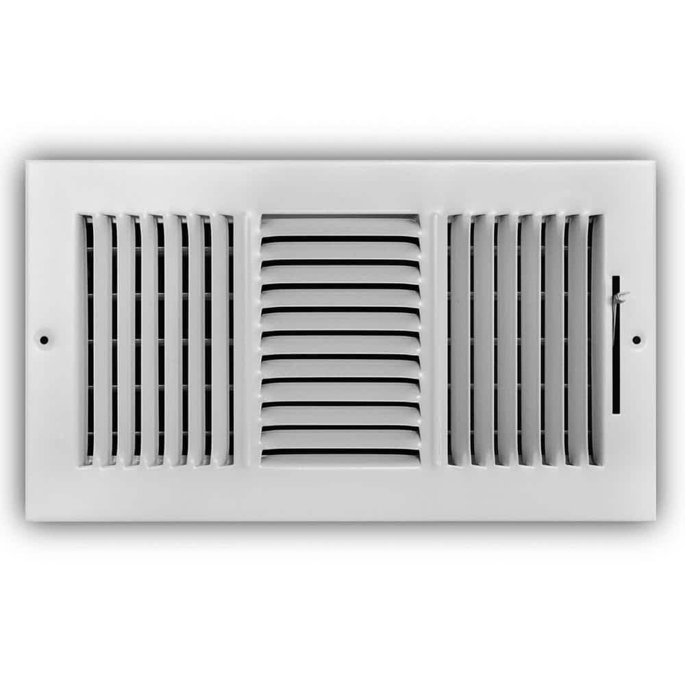 Everbilt 12 in. x 6 in. 3-Way Wall/Ceiling Register
