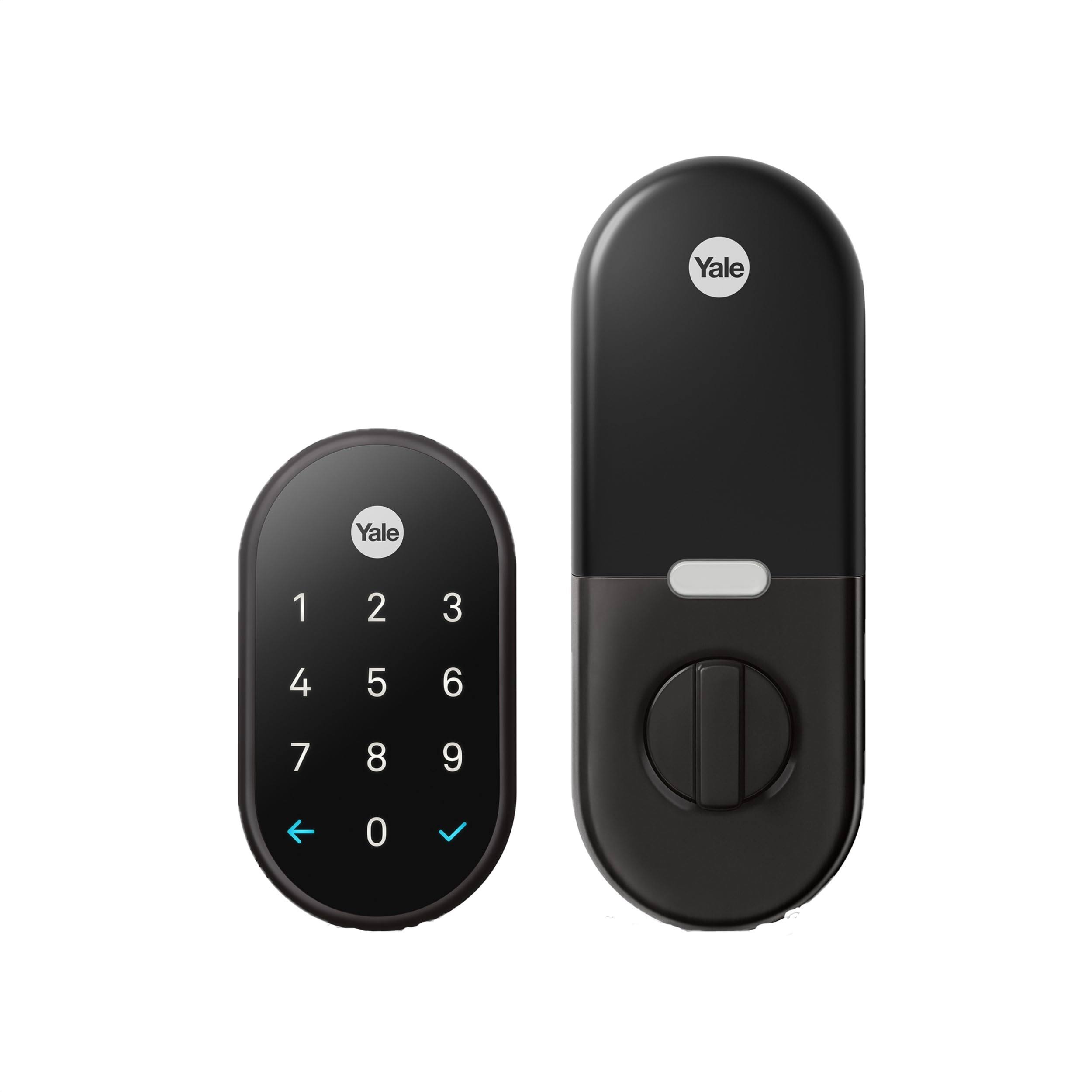 Nest x Yale - Smart Lock with Nest Connect - Black Suede