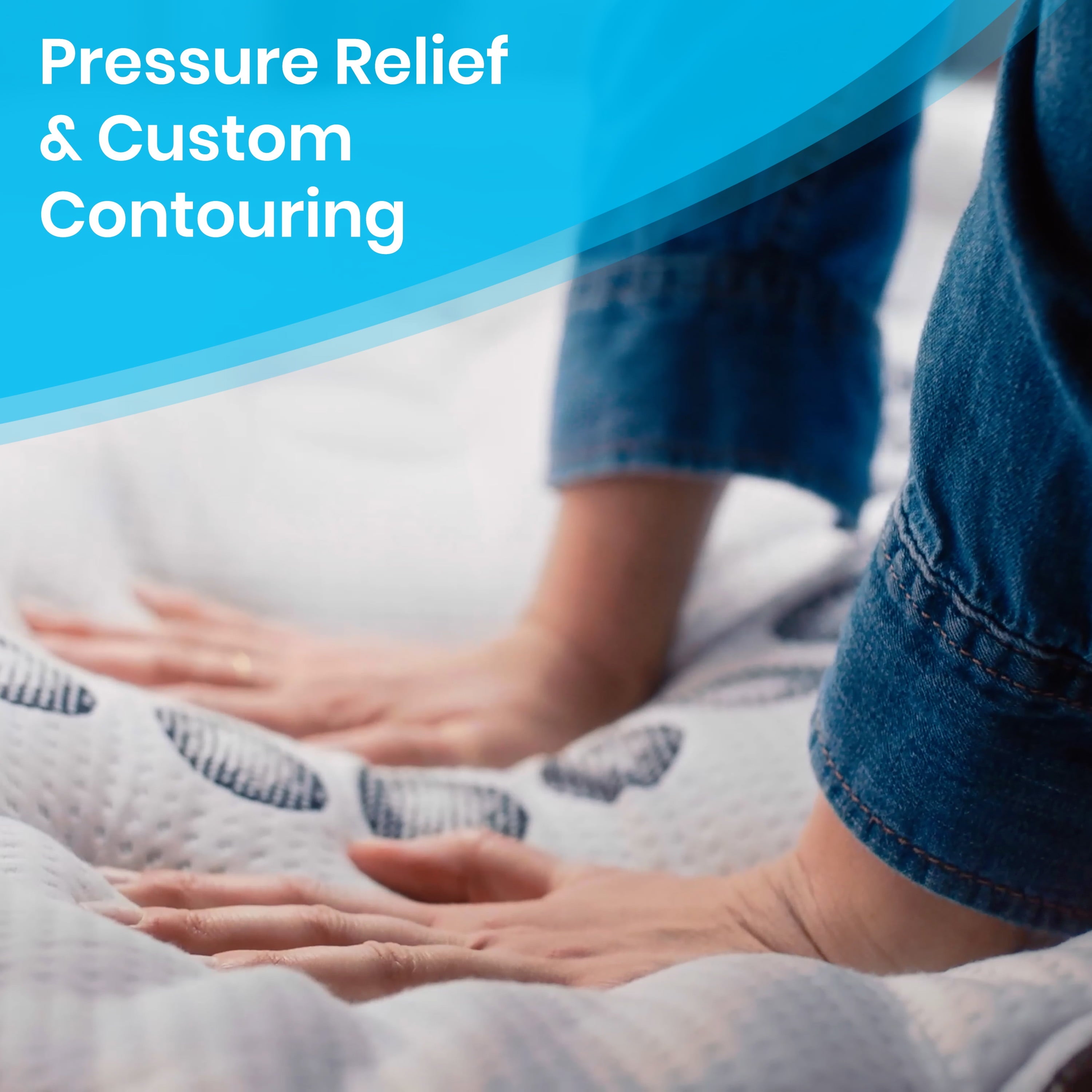 Furniture Capri Comfortable Sleep 12 Medium Tight Top Hybrid Pocket Spring Mattress. Twin