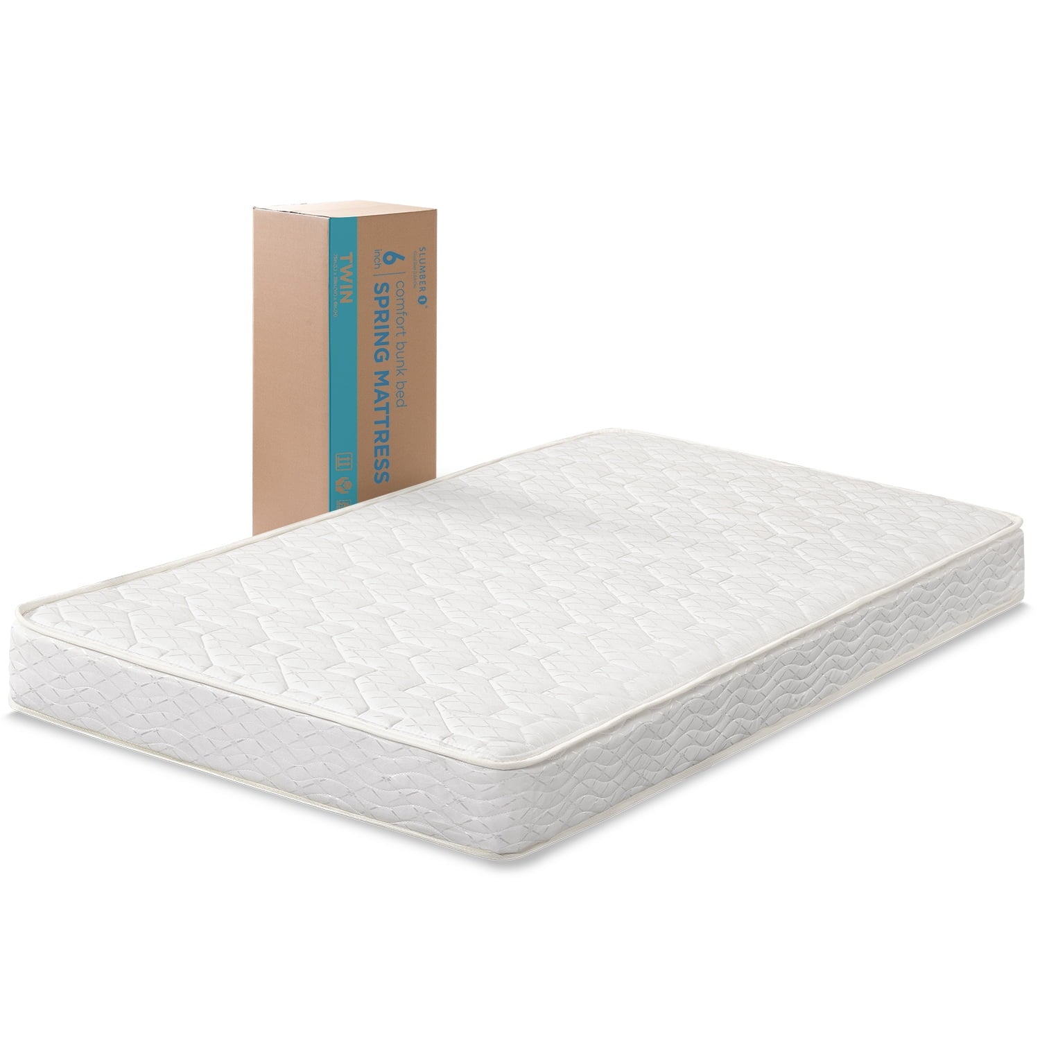 1 by Zinus Comfort 6 Innerspring Mattress. Twin