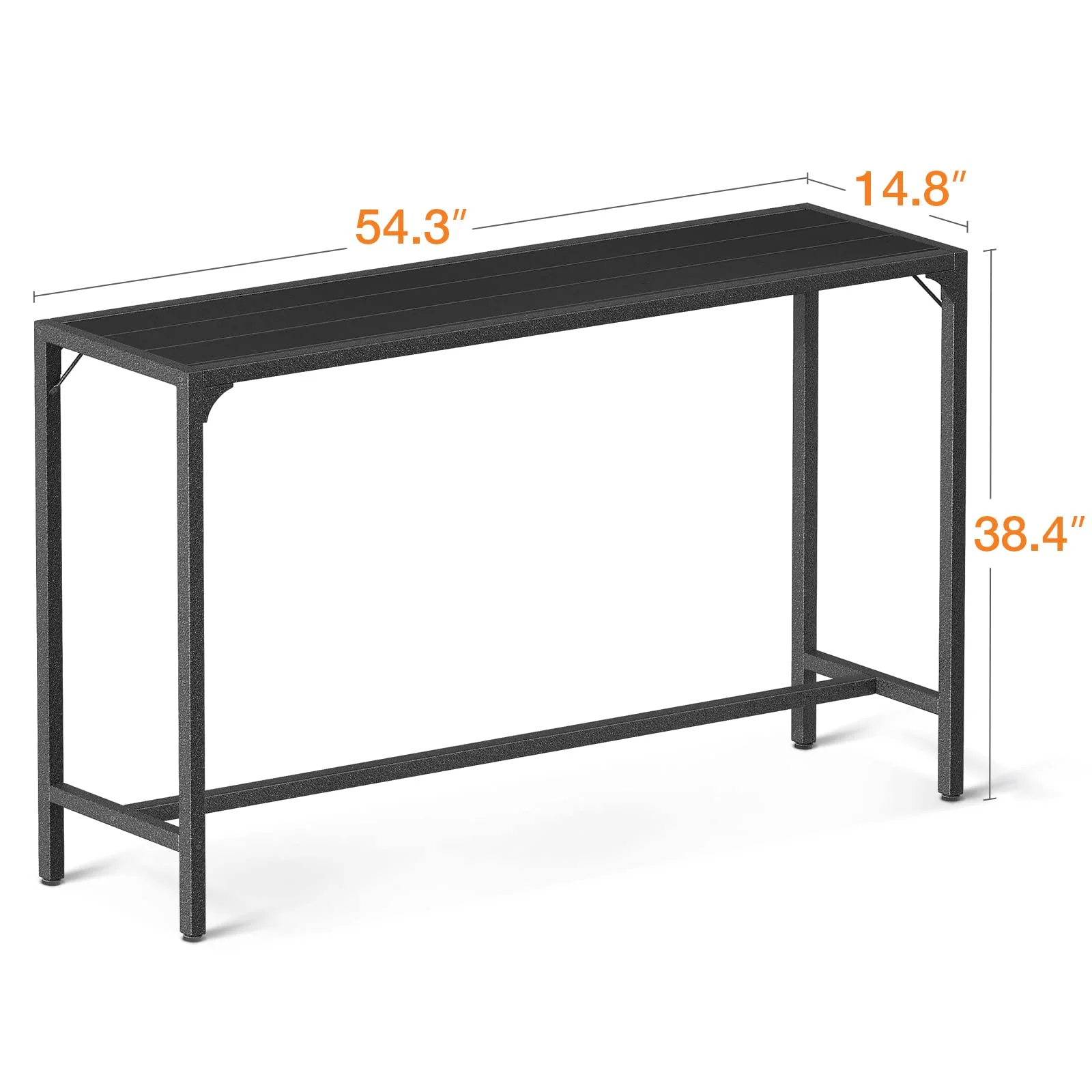 ODK 55 Inch Outdoor Bar Table for Hot Tub. Garden