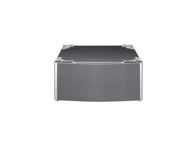 LG - 29 Laundry Pedestal with Storage Drawer - Graphite Steel - MadeInUSA