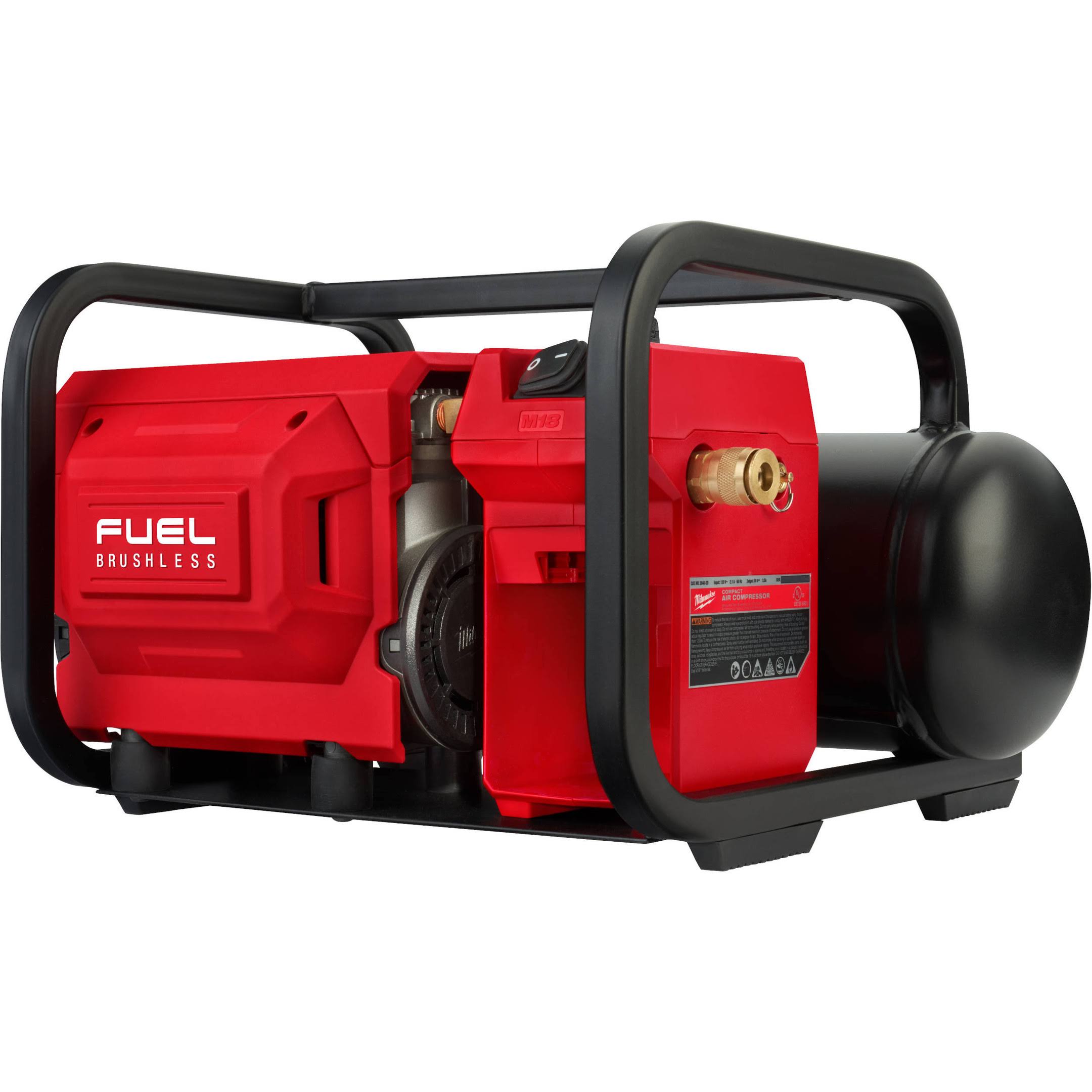 Milwaukee 2840-20 - M18 Fuel 2 Gallon Compact Quiet Compressor