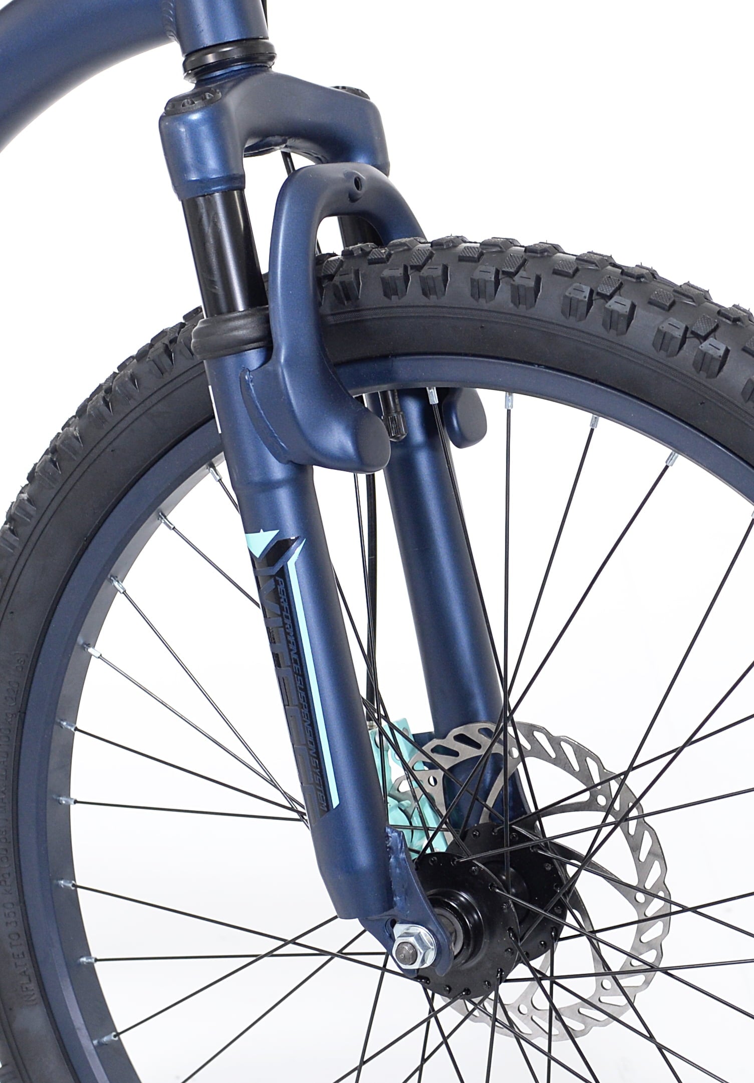 24 Bella Vista Girl's Full Suspension Mountain Bike. Blue