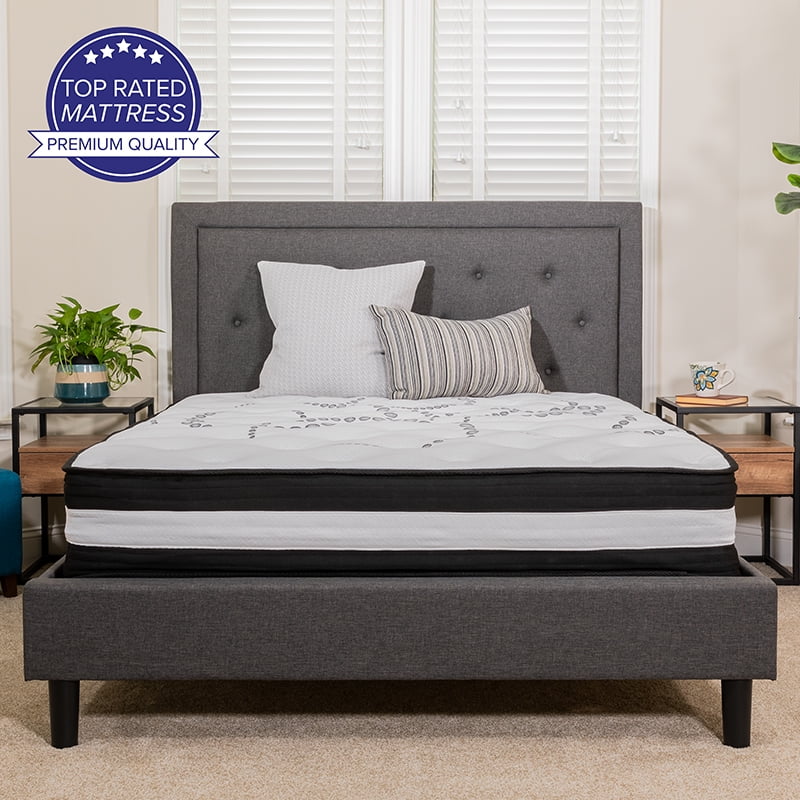 '+ Oliver 12 Hybrid Pocket Spring Mattress In A Box. Full