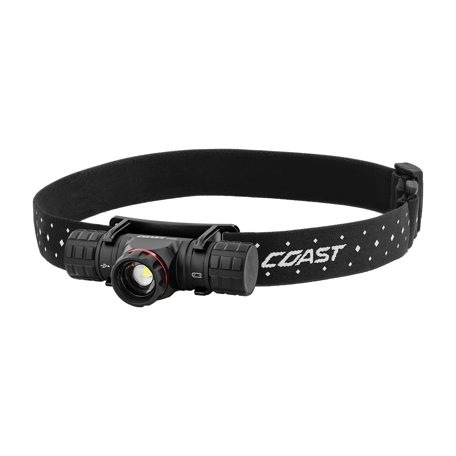 Coast - 30325 Xph30r 1000 Lumen Rechargeable Dual Power LED Headlamp