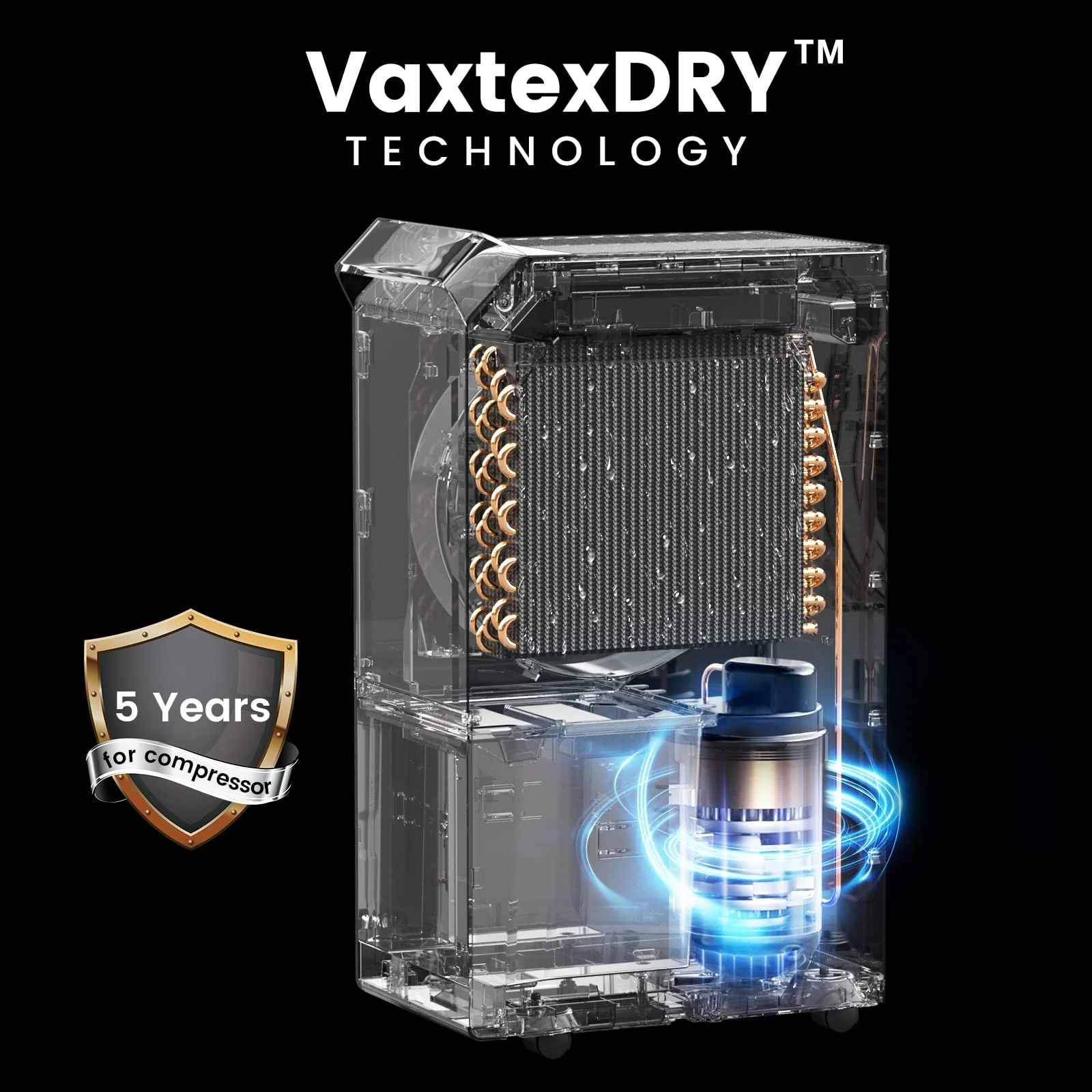 Vellgoo 4.500 Sq.Ft Energy Star Dehumidifier for Basement