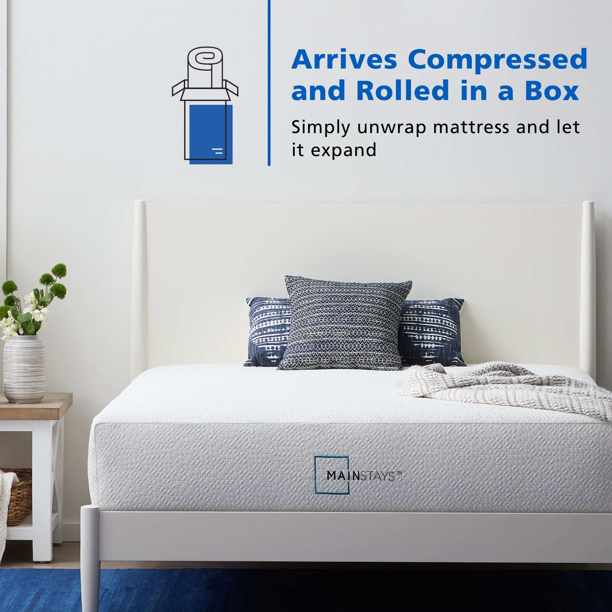 12 Memory Foam Mattress. Queen