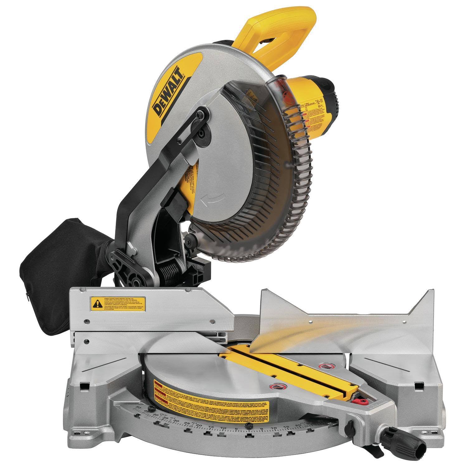 DeWalt DWS715 12 Single Bevel Compound Miter Saw 15 Amp-Instock