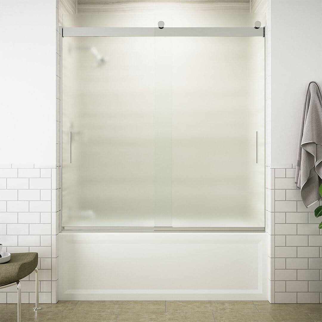 Kohler K-706000-D3 Levity Sliding Bath Door, 62