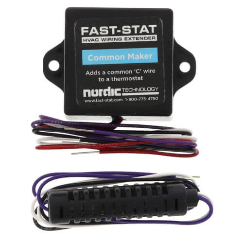 Fast-Stat Common Maker Thermostat Wire Extender (adds A Common 'C' Connection)