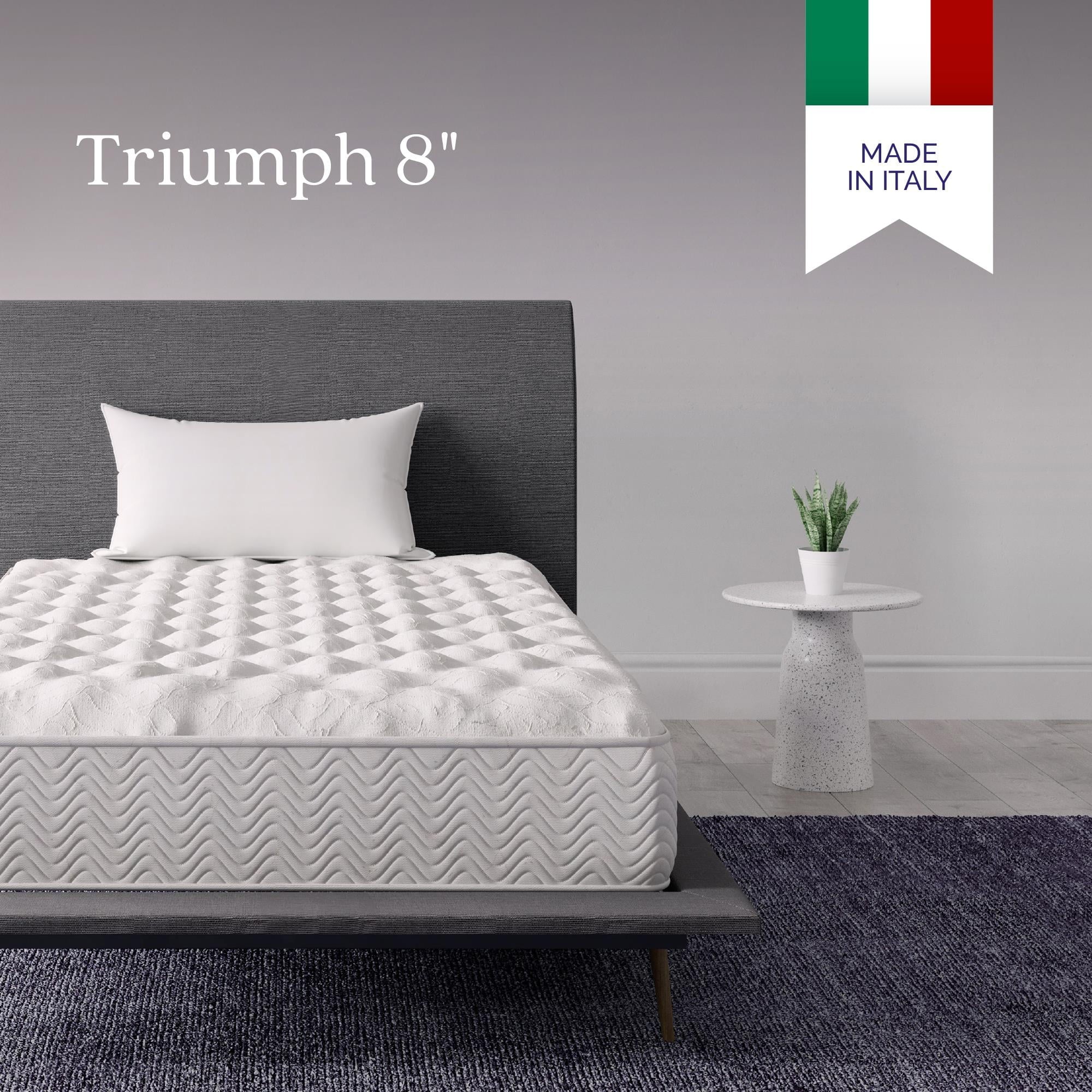 Sleep Triumph 8 Inch Reversible Innerspring Mattress. Twin