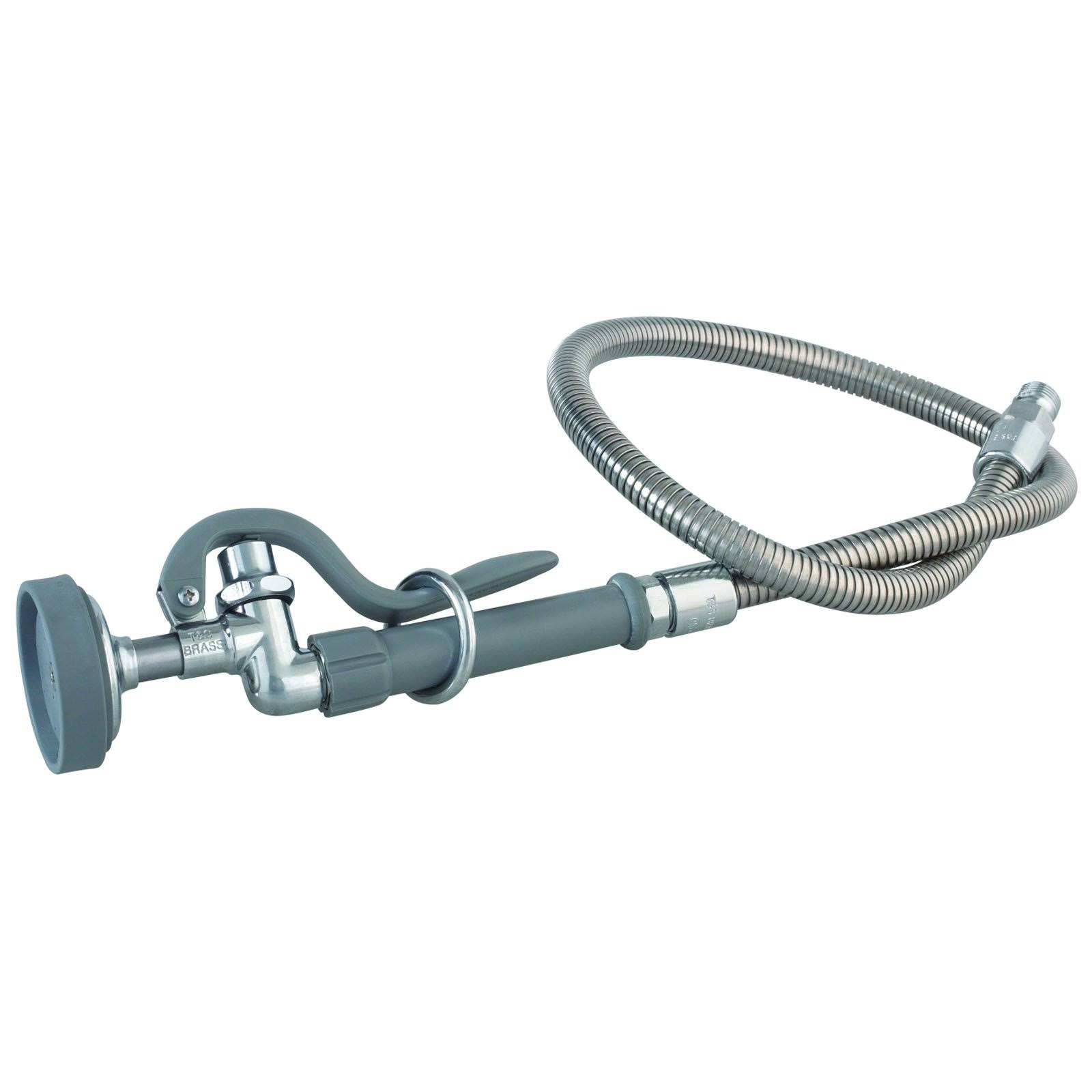 T S Brass B-0100 Pre-Rinse Spray Valve (with Flexible Hose)