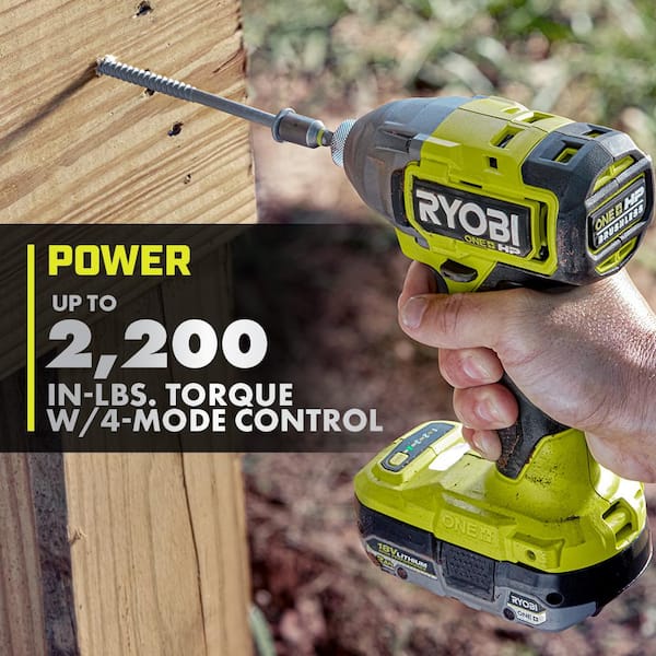 ONE+ HP 18V Brushless Cordless 1/4 in. 4-Mode Impact Driver (Tool Only)
