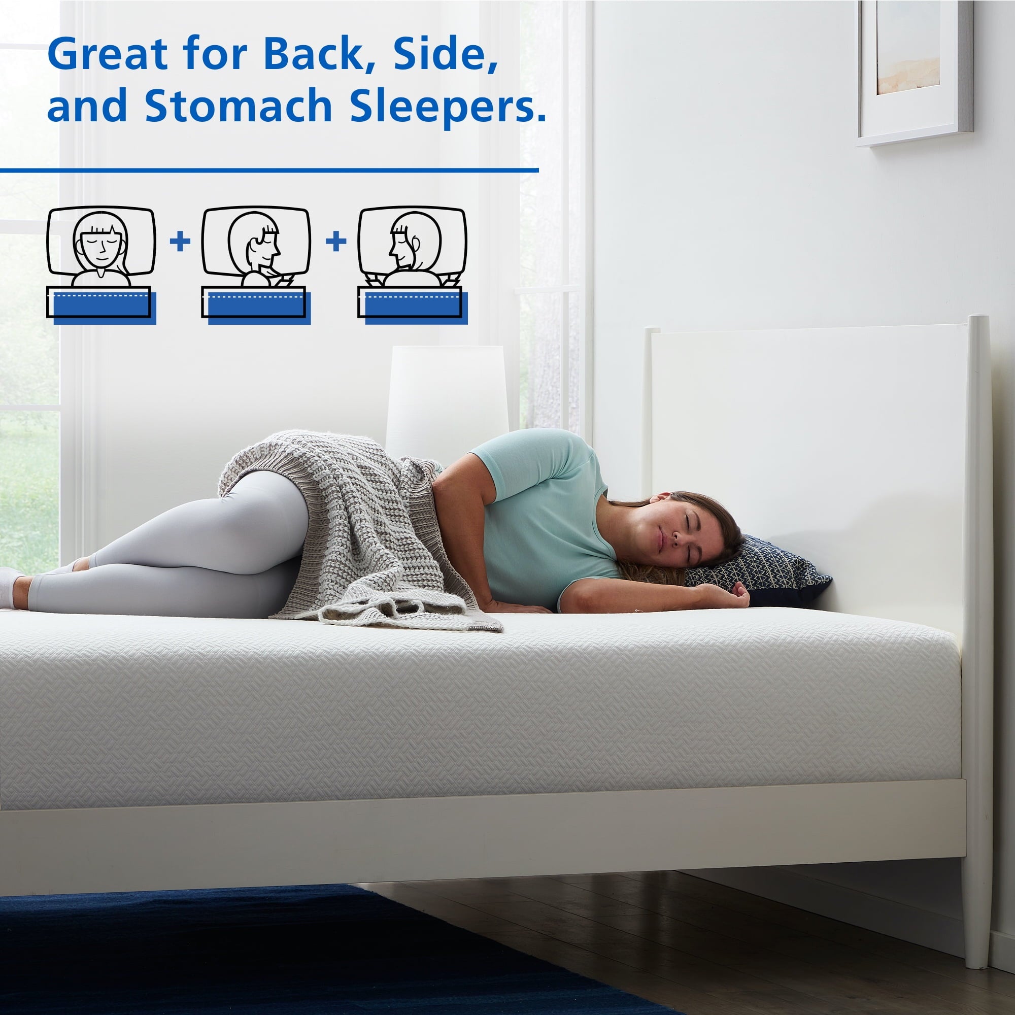 12 Memory Foam Mattress. Queen