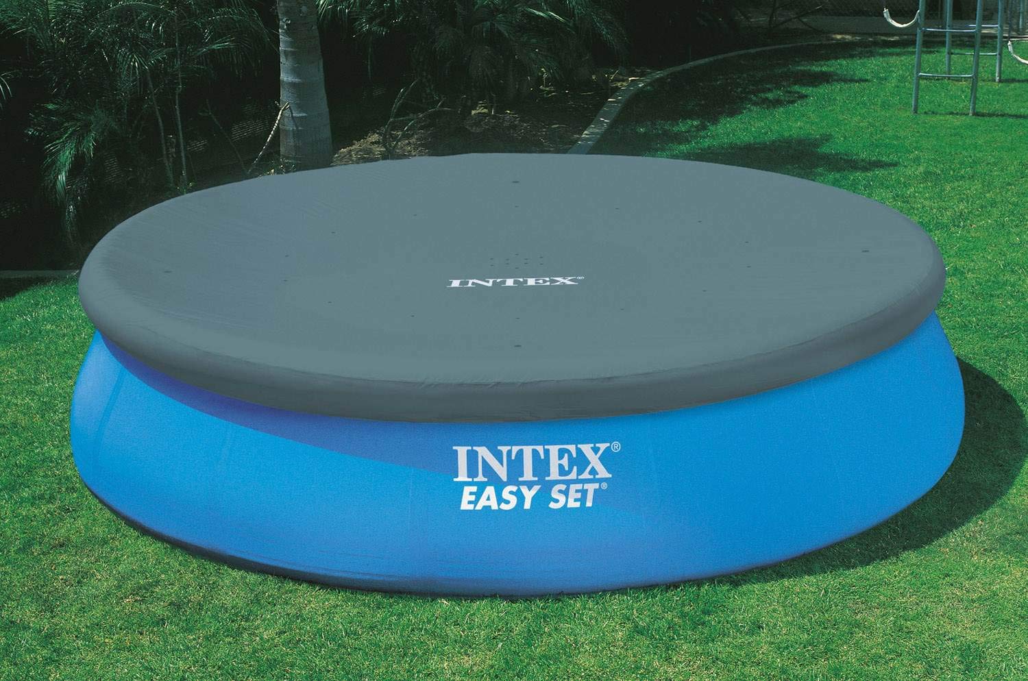 Intex 18 Feet x 48 Inch Inflatable Above Ground Swimming Pool Set