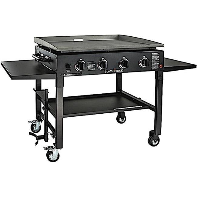 BLK1554 36 in. Griddle Cooking Station in Classic Black