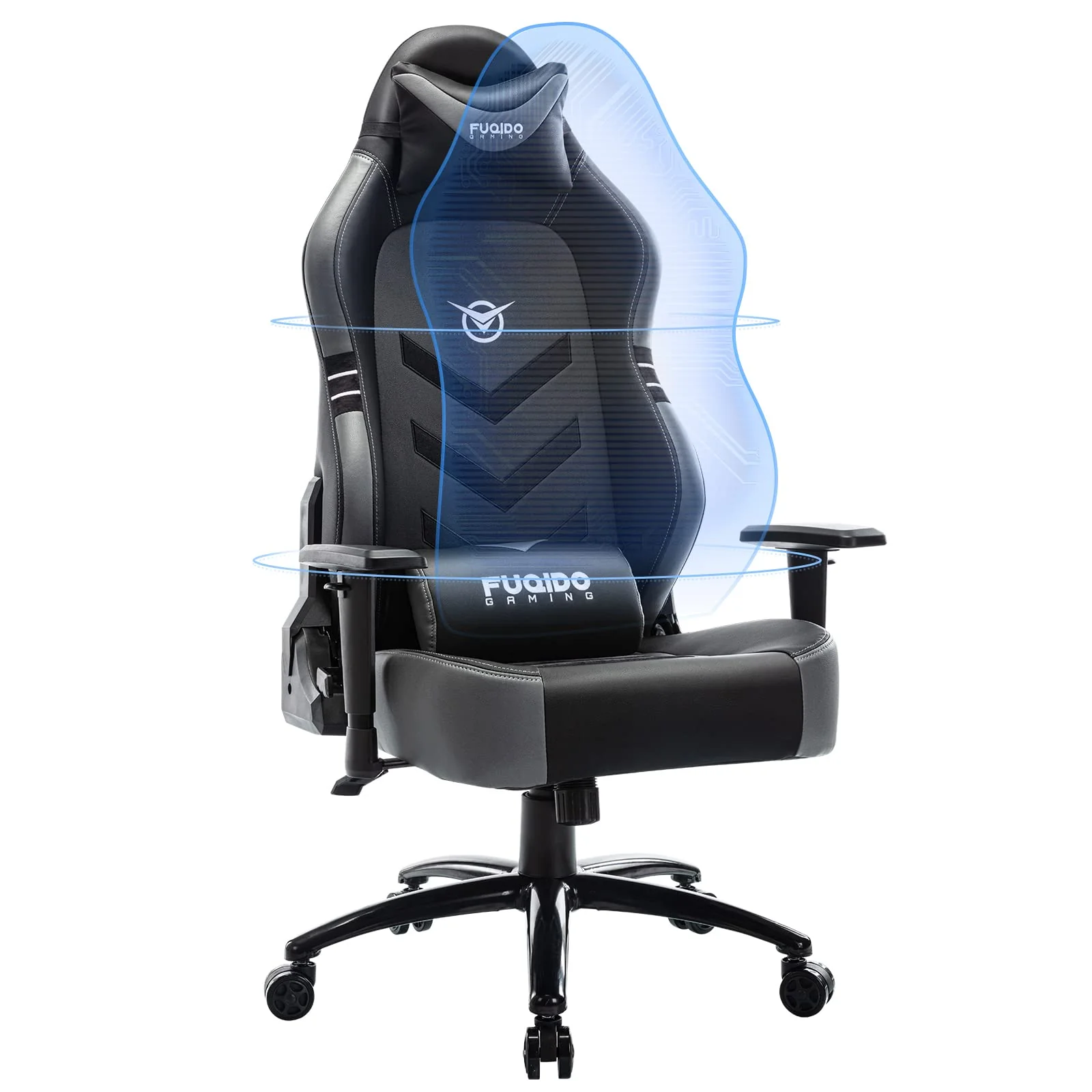 COLAMY Ergonomic Gaming Chair 350lbs Wide Seat