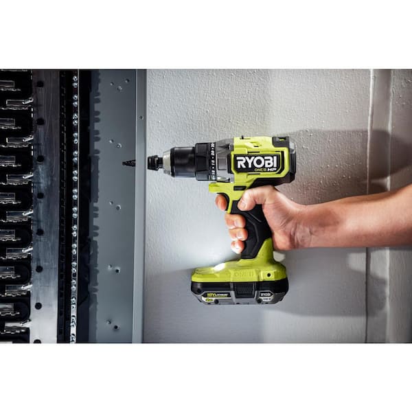 ONE+ HP 18V Brushless Cordless 1/2 in. Drill/Driver and Impact Driver Kit w/(2) 2.0 Ah Batteries. Charger. and Bag